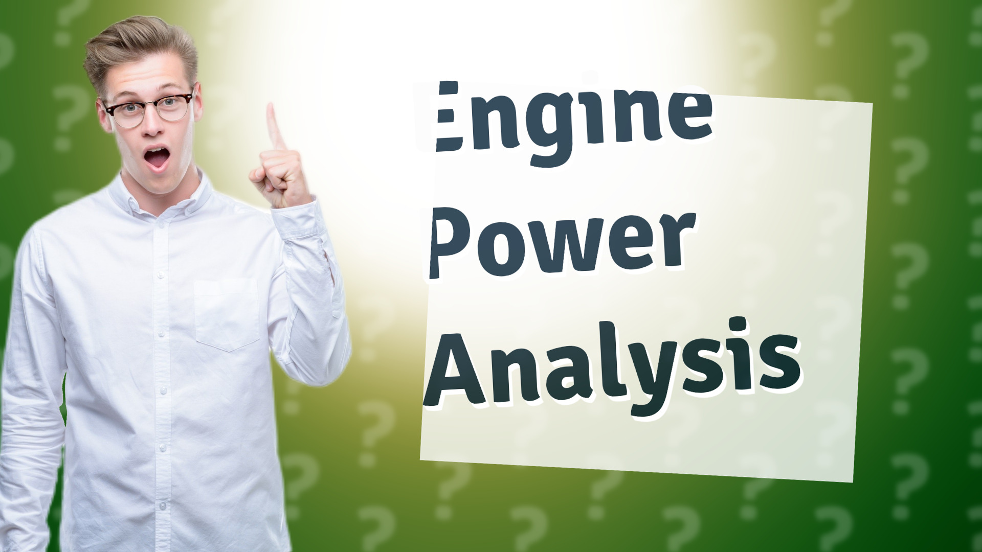 Engine Power Analysis