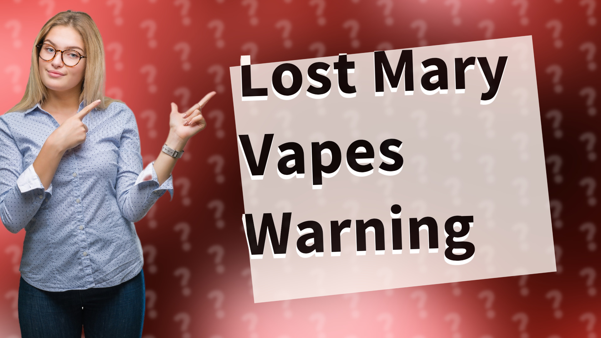 Lost Mary Vapes Warning