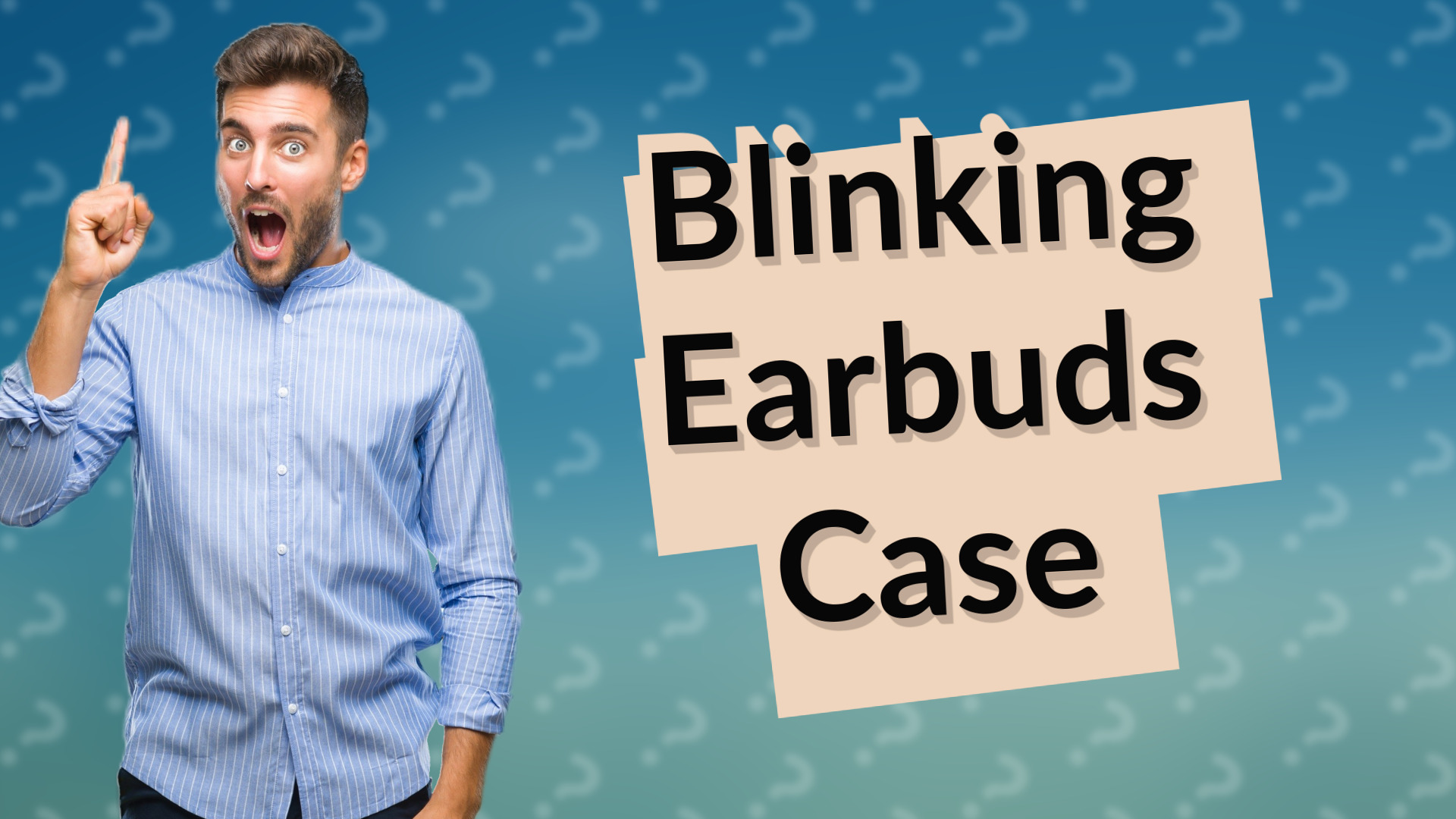 Blinking Earbuds Case