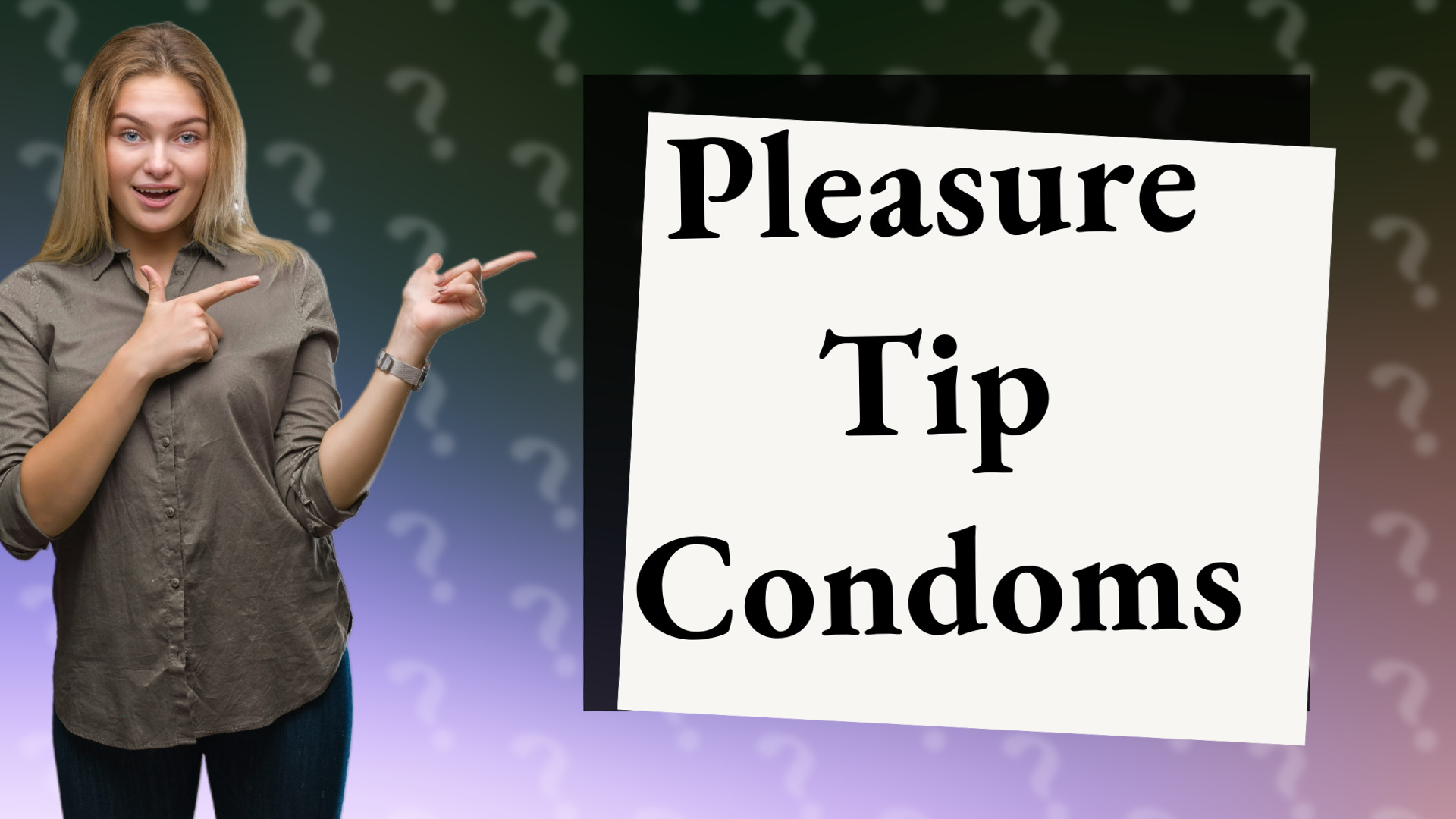 Pleasure Tip Condoms
