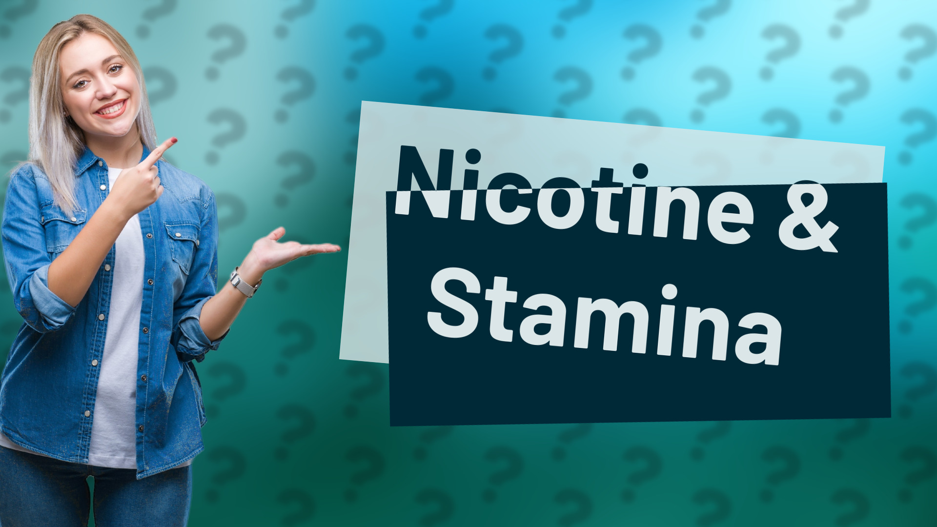 Nicotine & Stamina