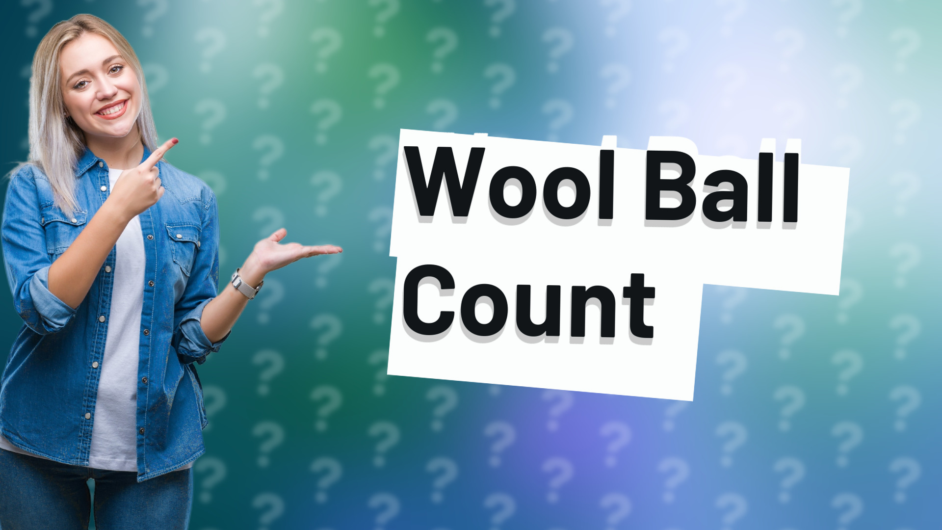 Wool Ball Count