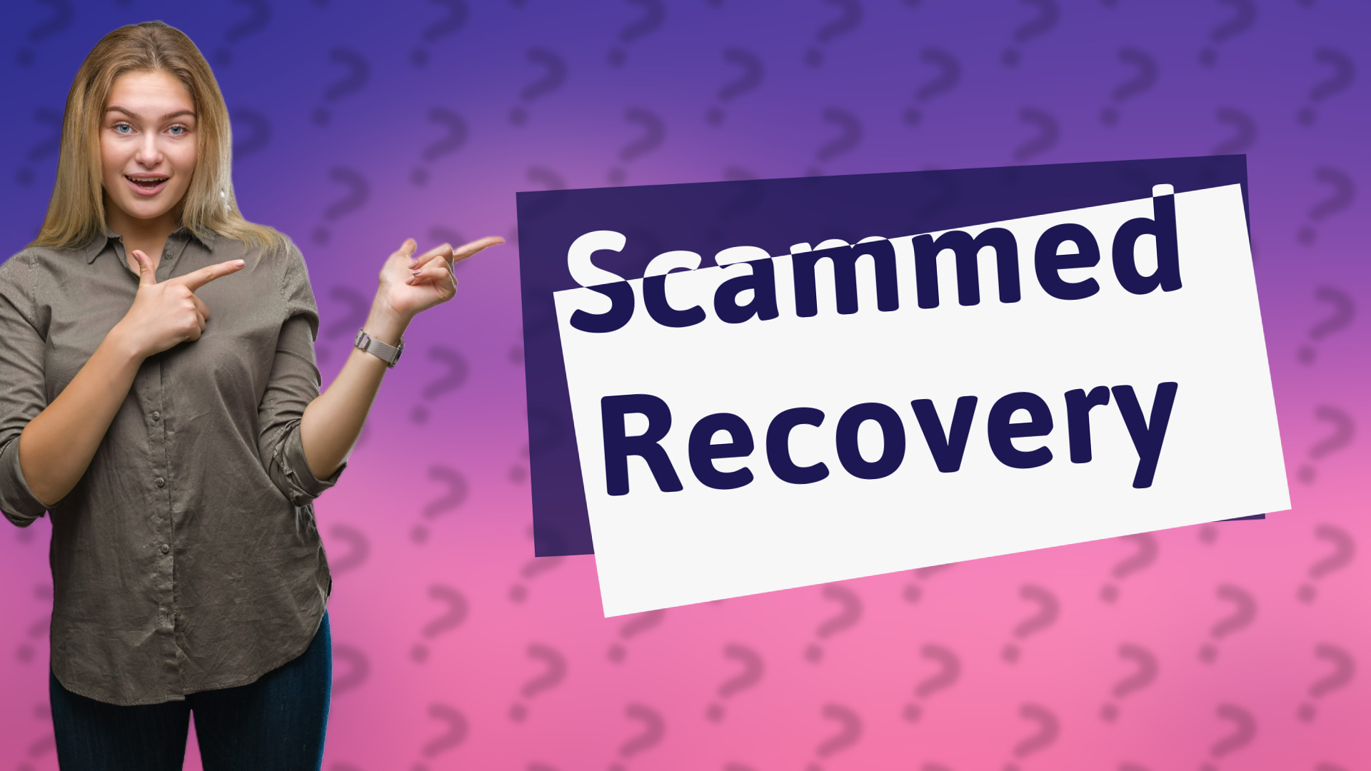 Scammed Recovery