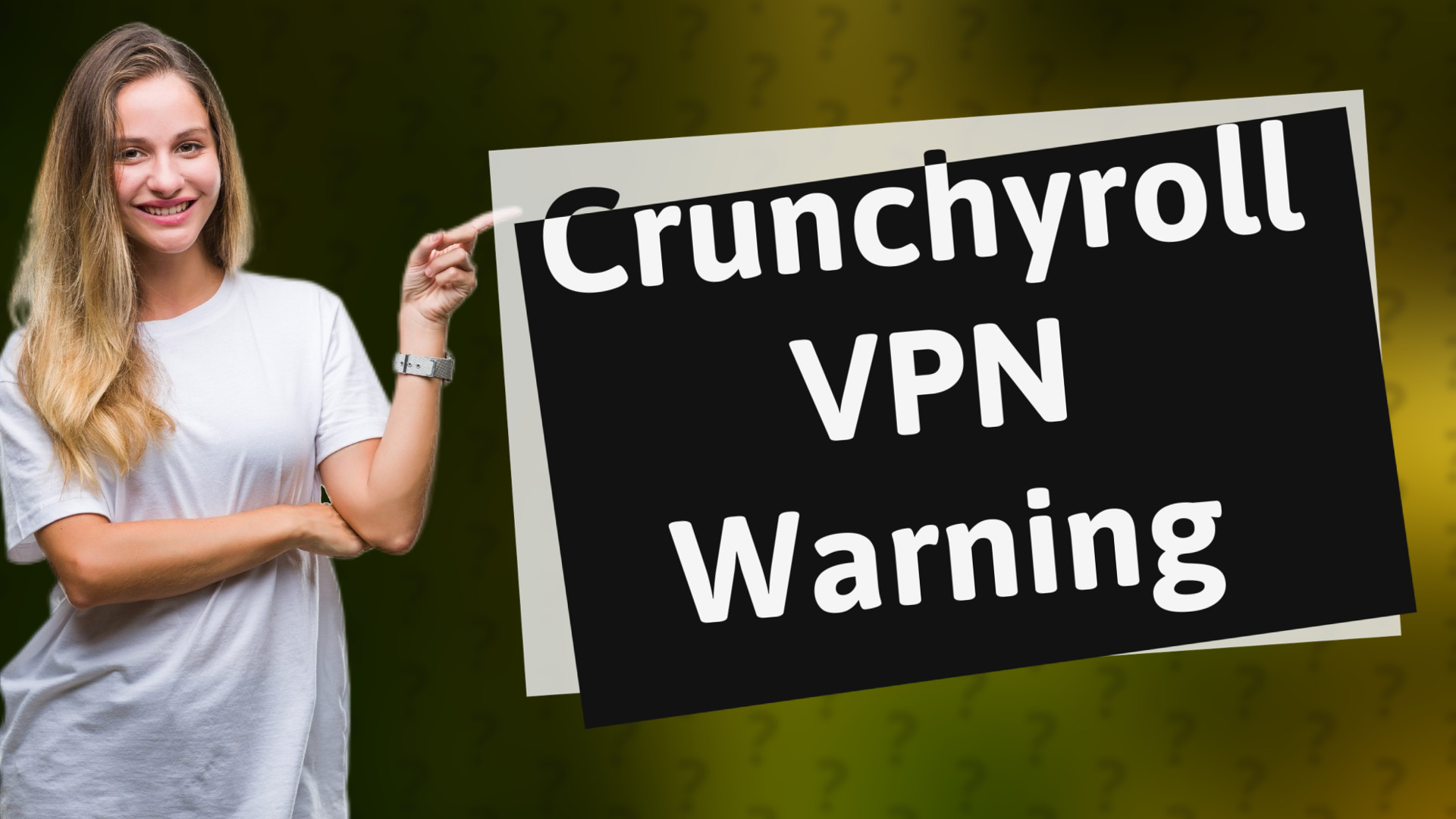 Crunchyroll VPN Warning