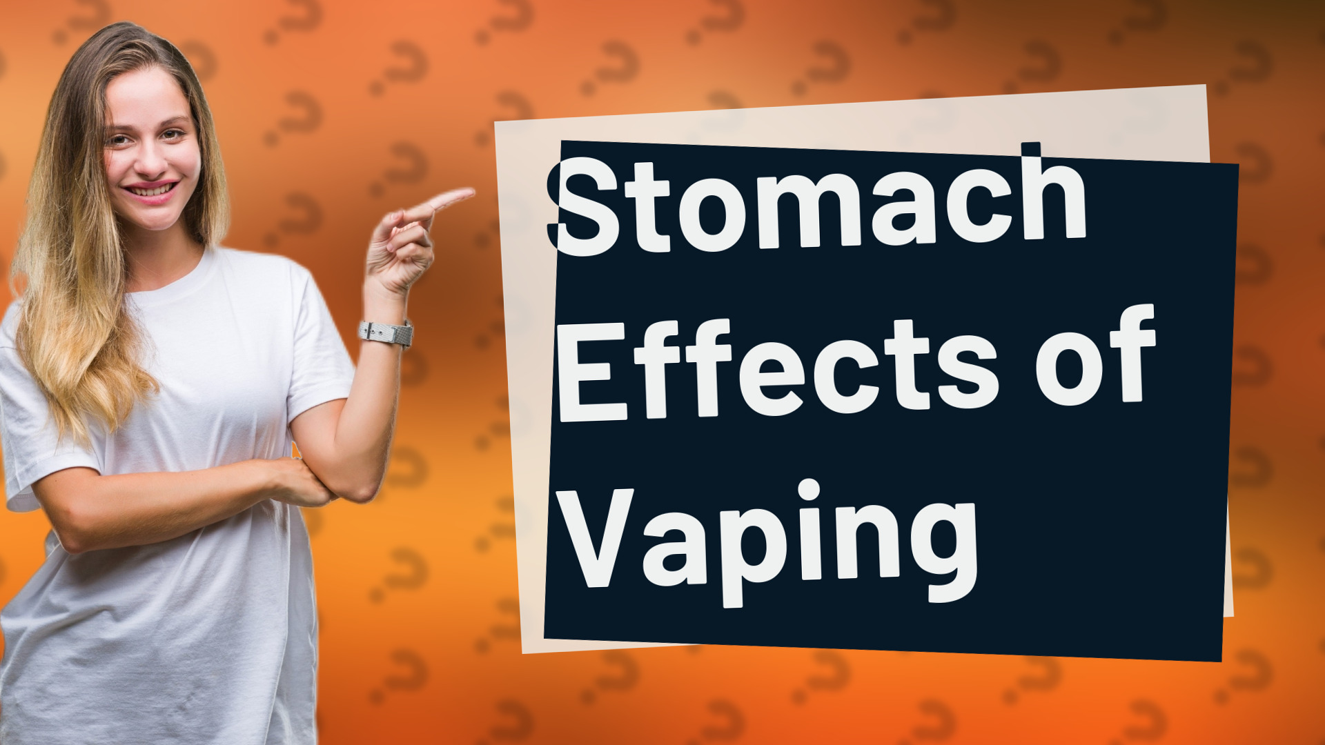 Stomach Effects of Vaping