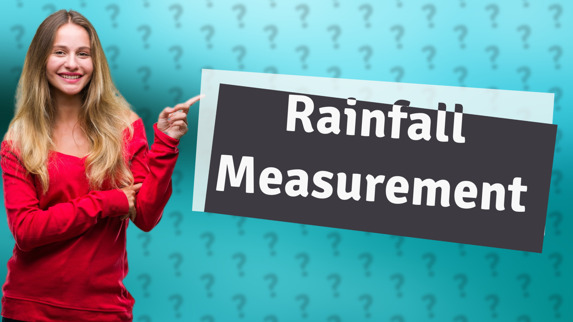 Rainfall Measurement