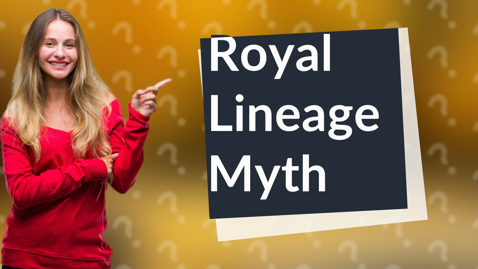 Royal Lineage Myth