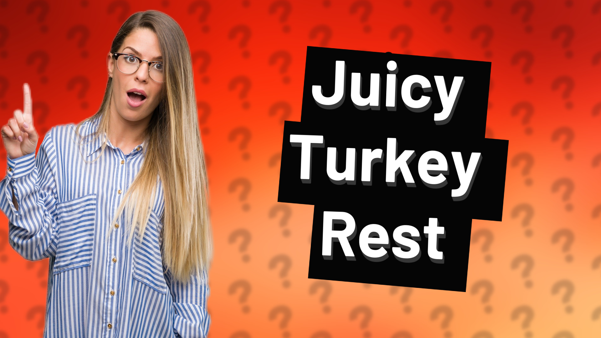 Juicy Turkey Rest