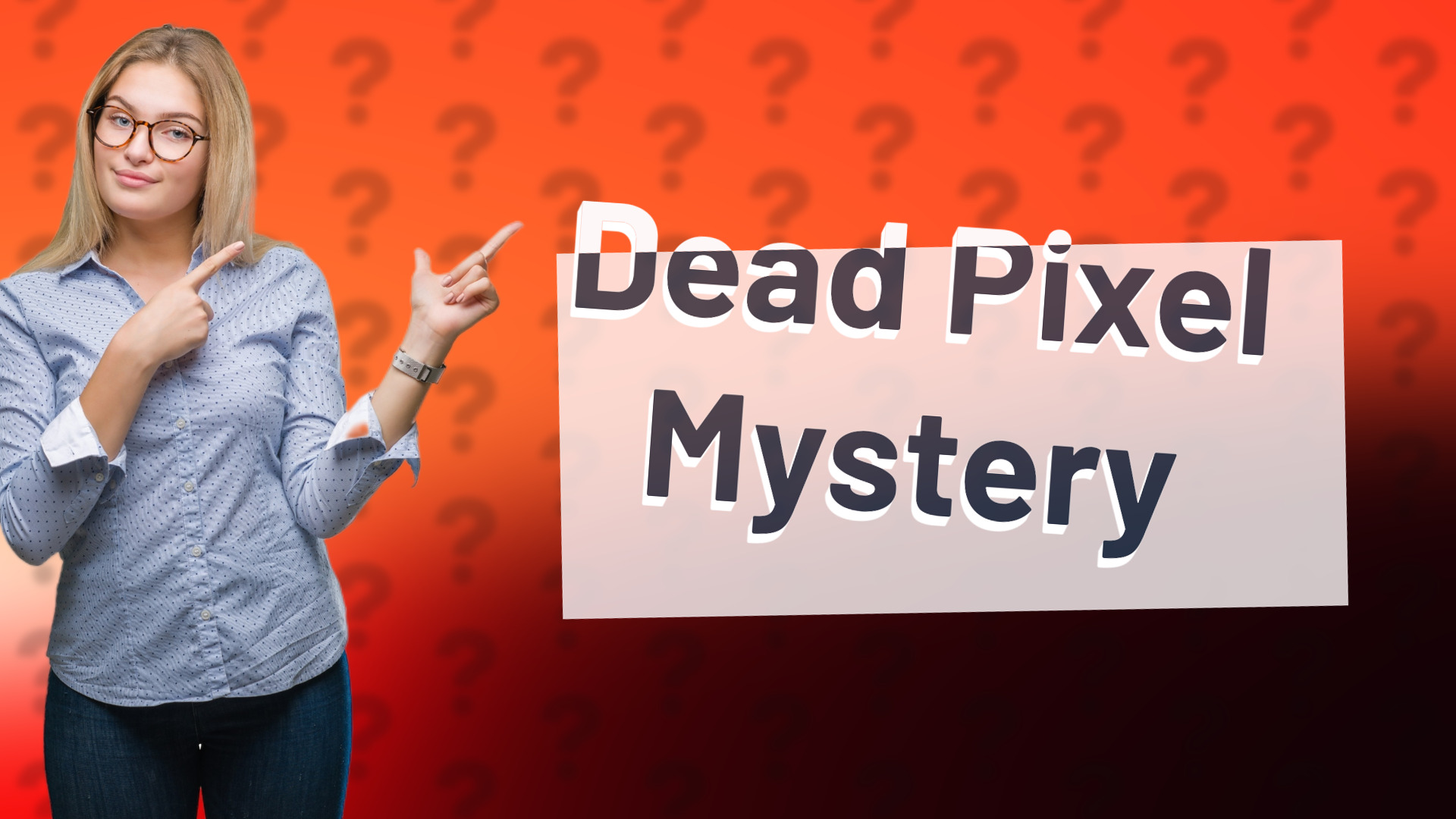 Dead Pixel Mystery