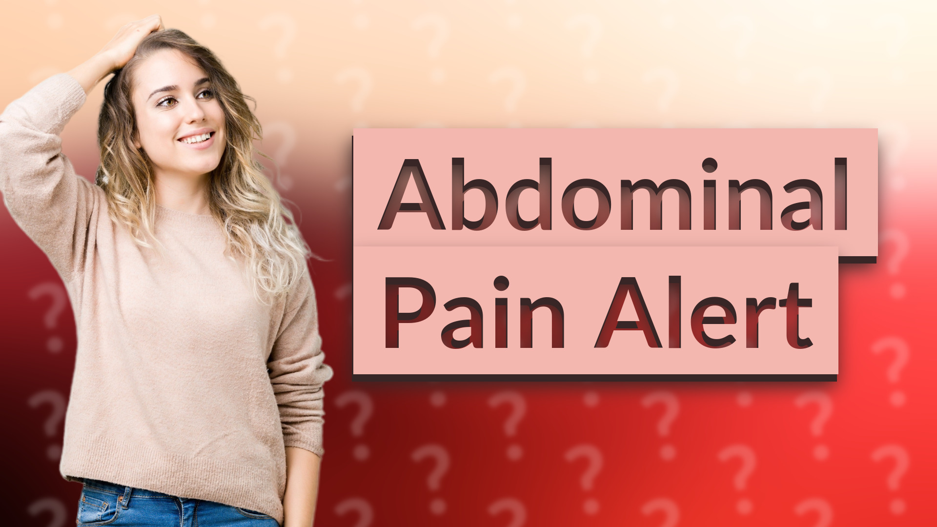 Abdominal Pain Alert