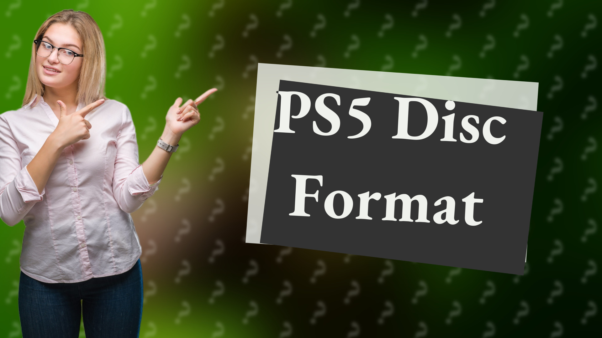 PS5 Disc Format