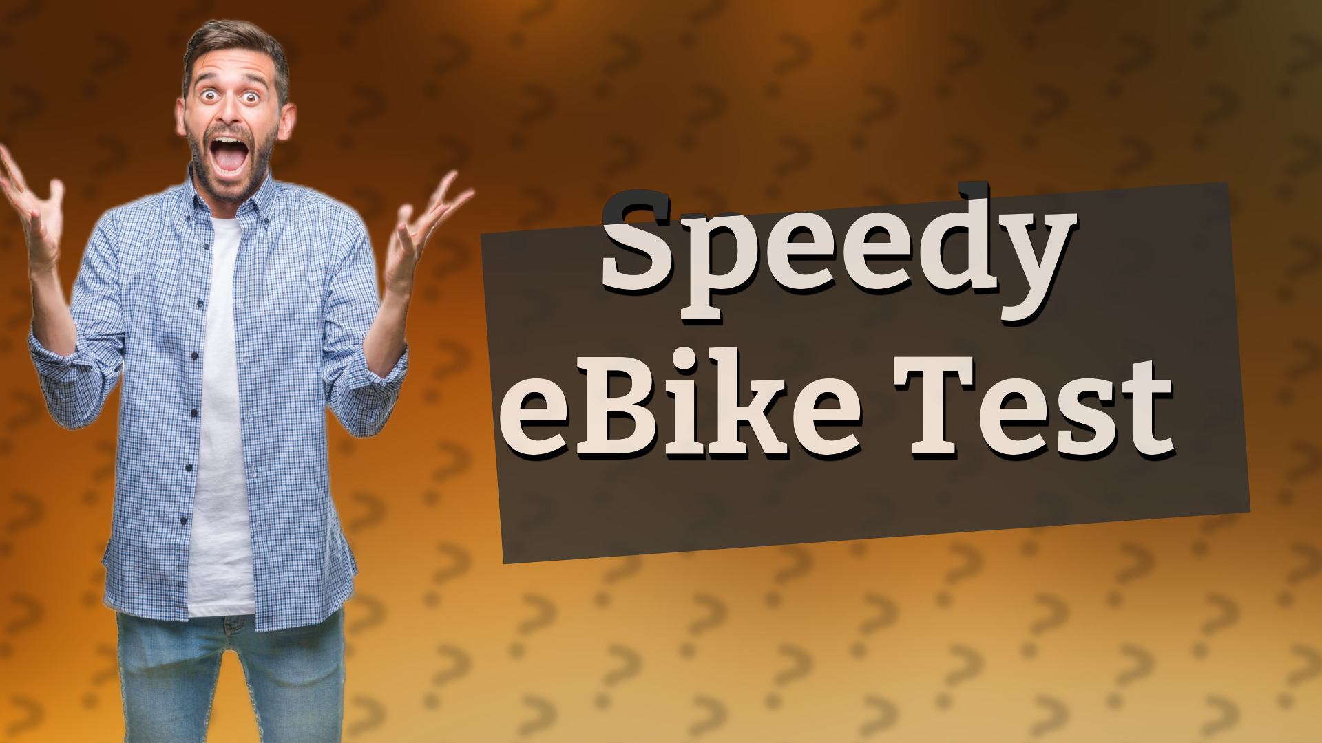 Speedy eBike Test