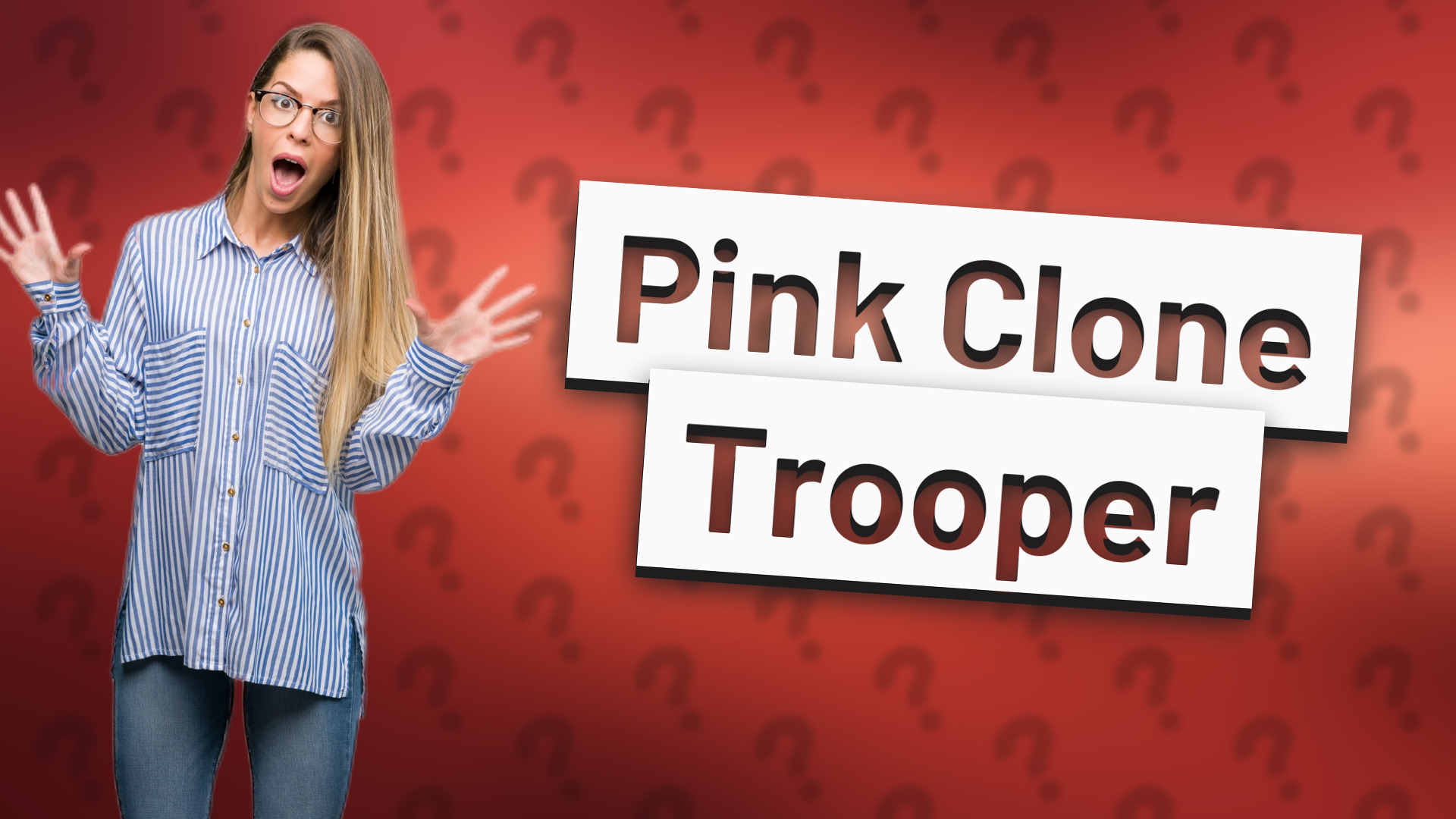 Pink Clone Trooper