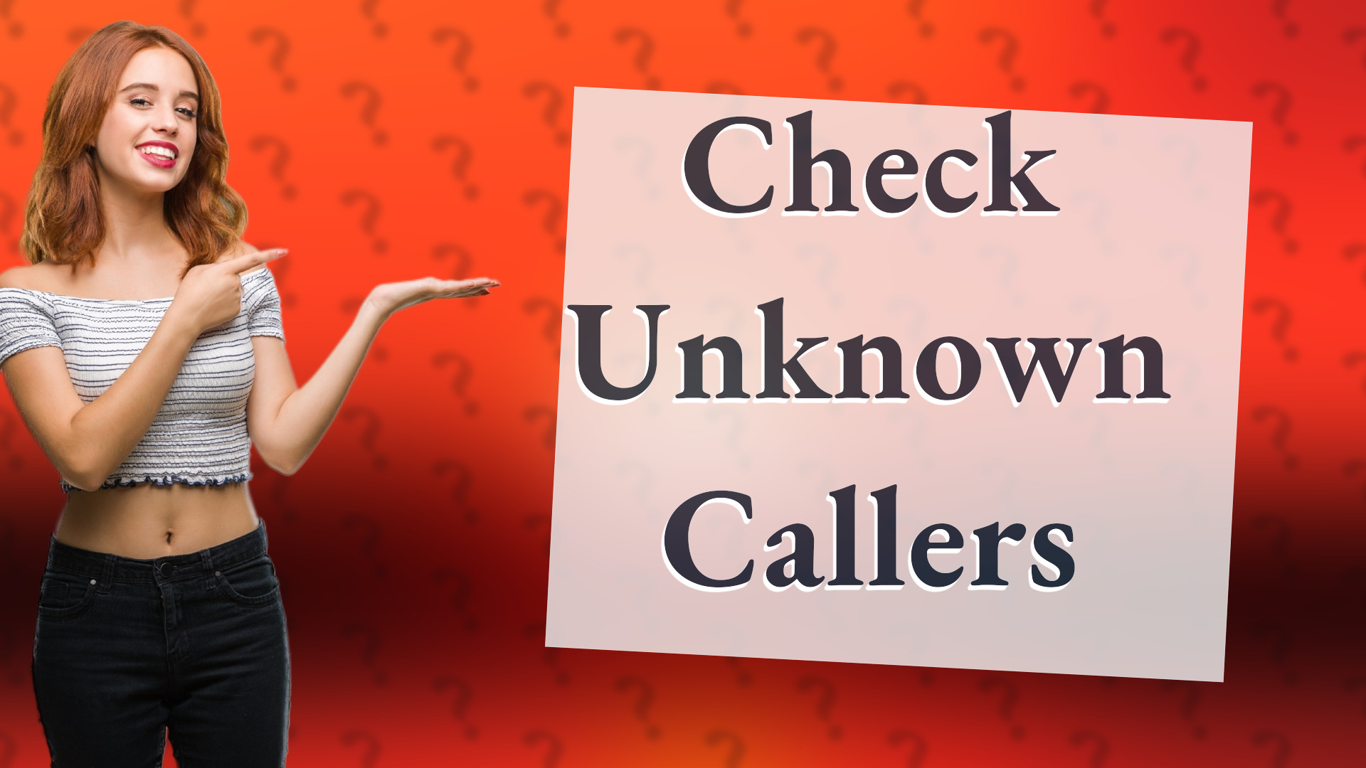 Check Unknown Callers