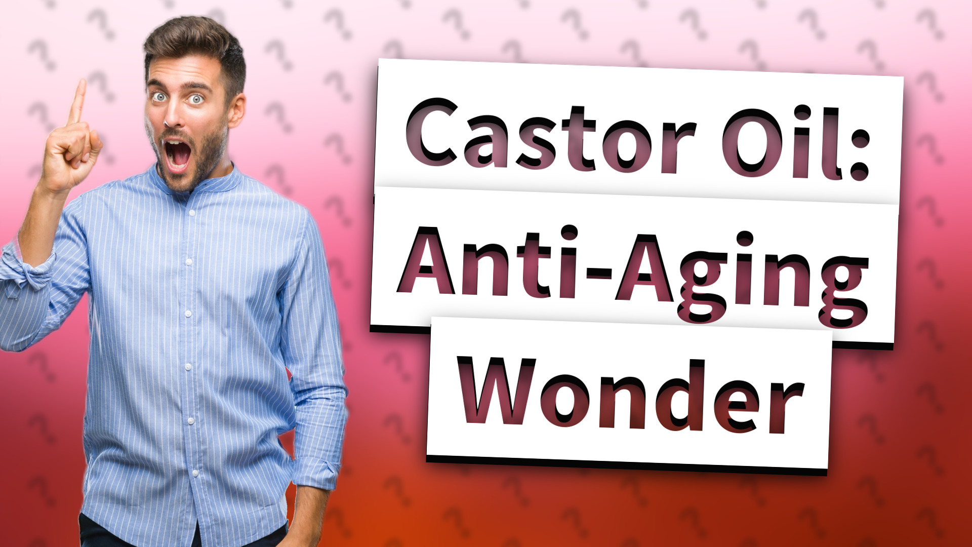Castor Oil: Anti-Aging Wonder