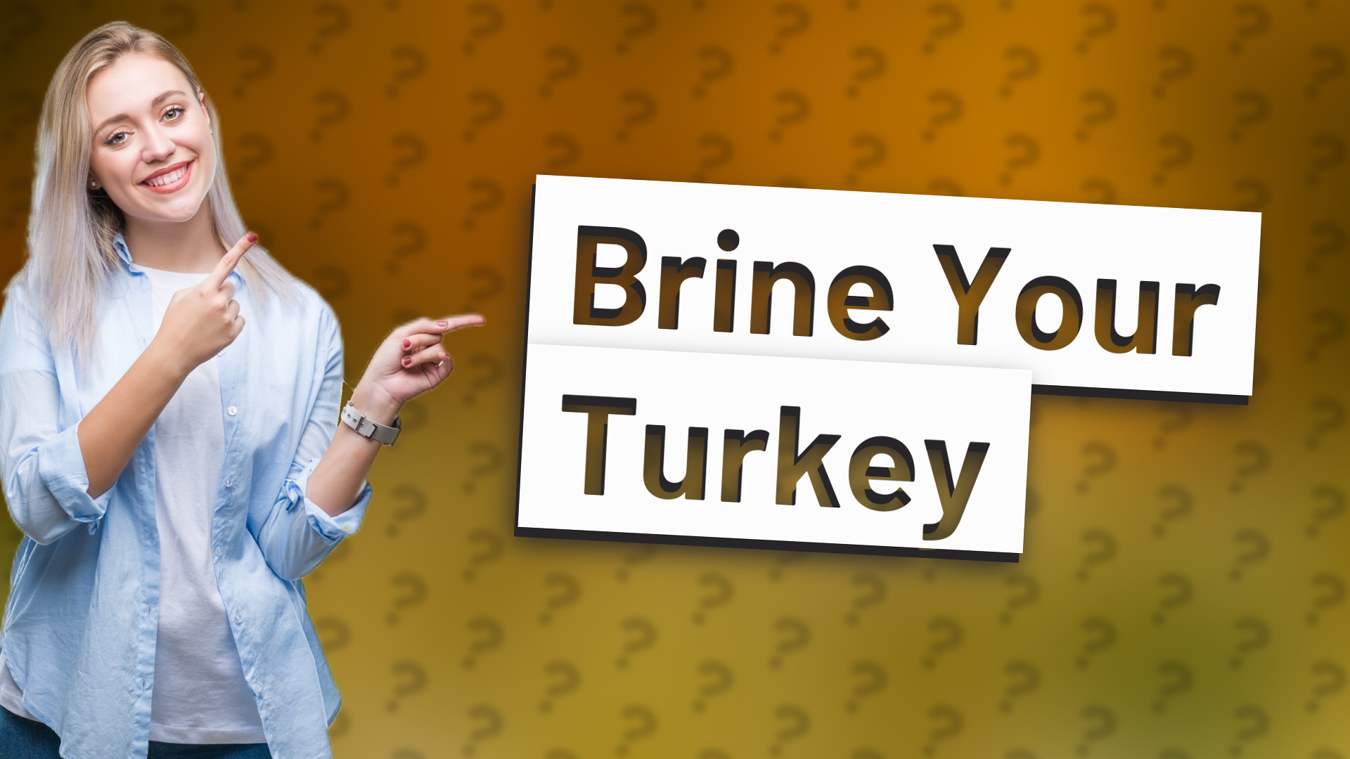 Brine Your Turkey