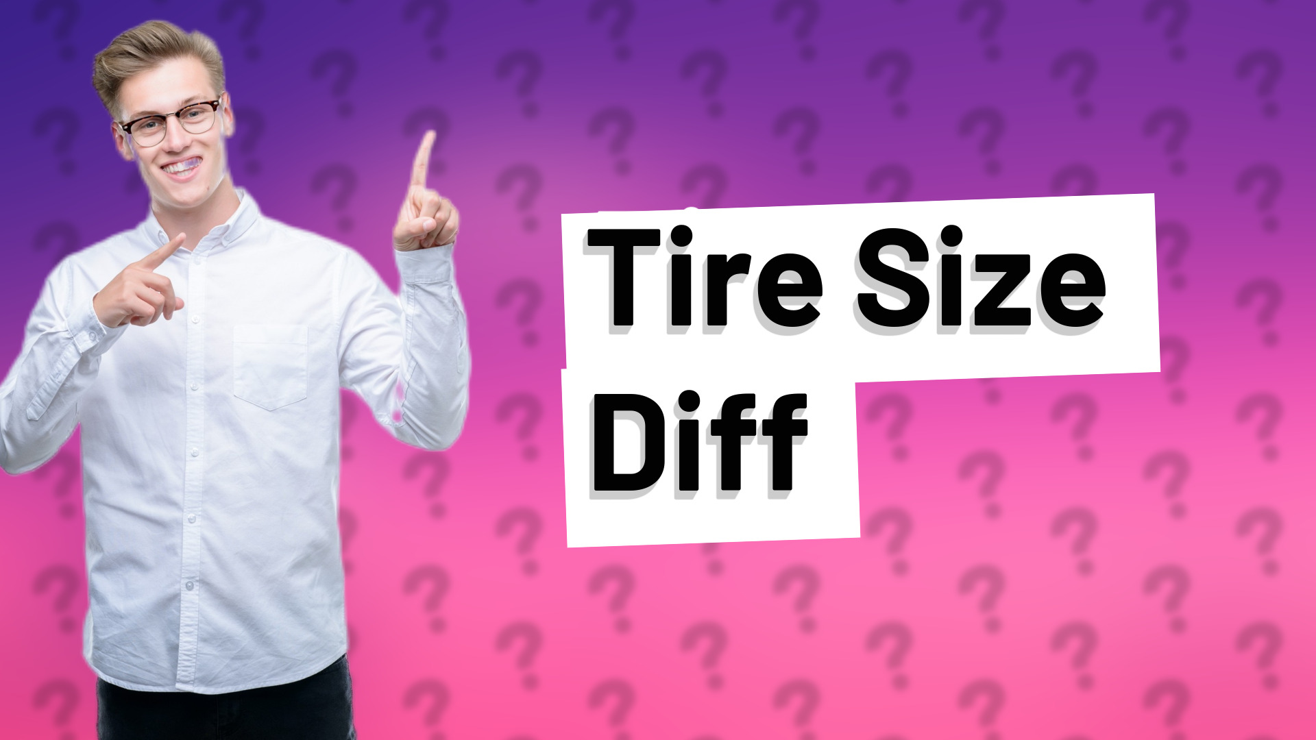 Tire Size Diff