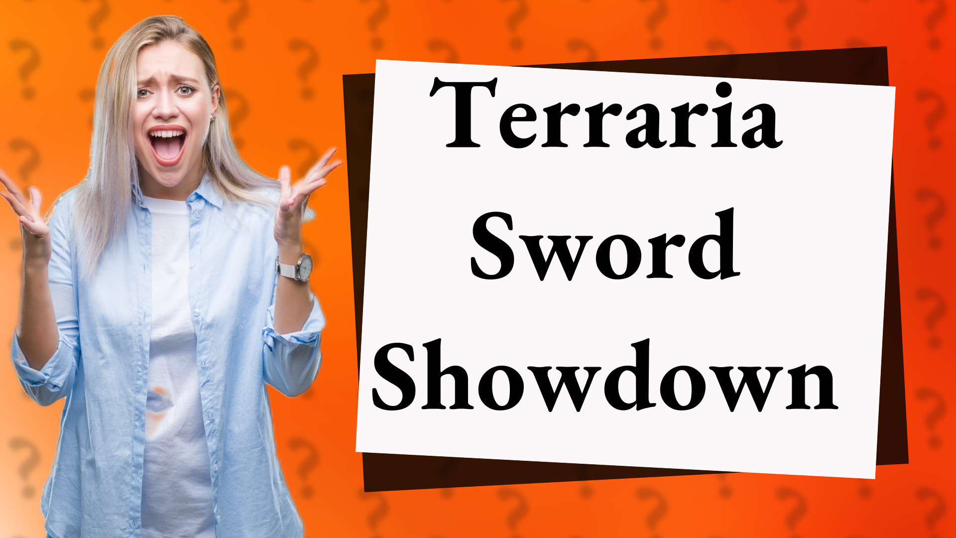 Terraria Sword Showdown