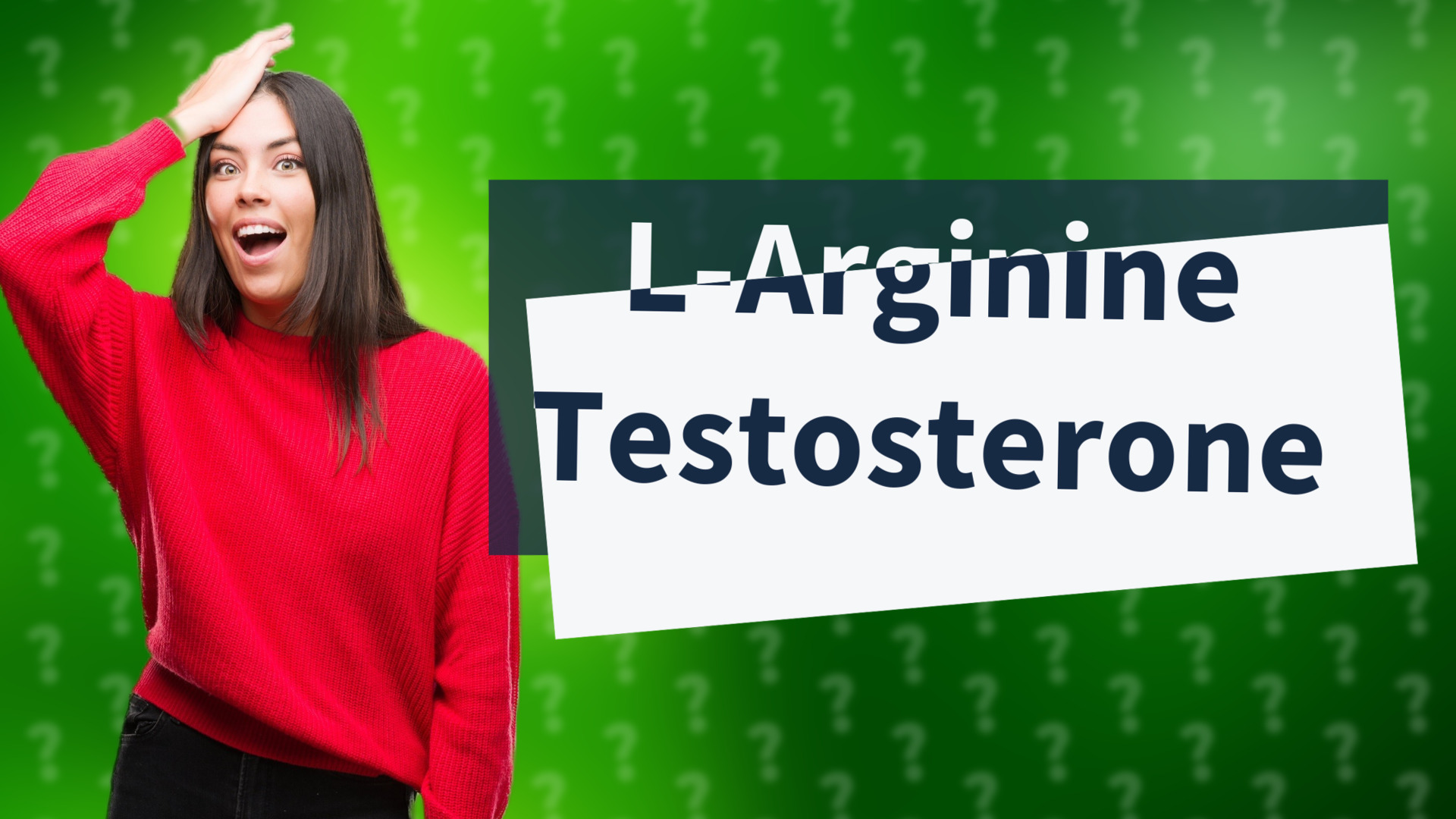 L-Arginine Testosterone