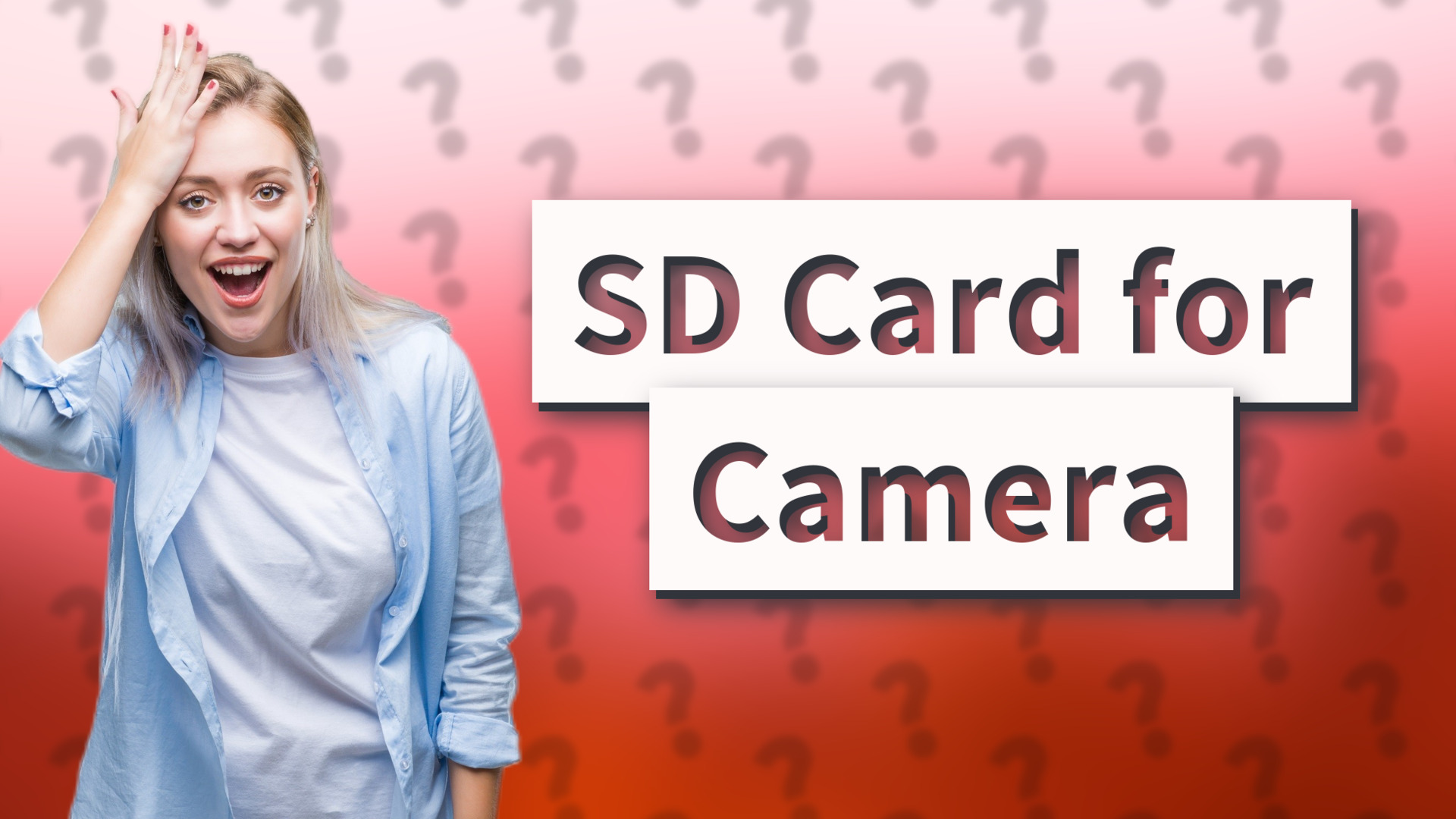 SD Card for Camera