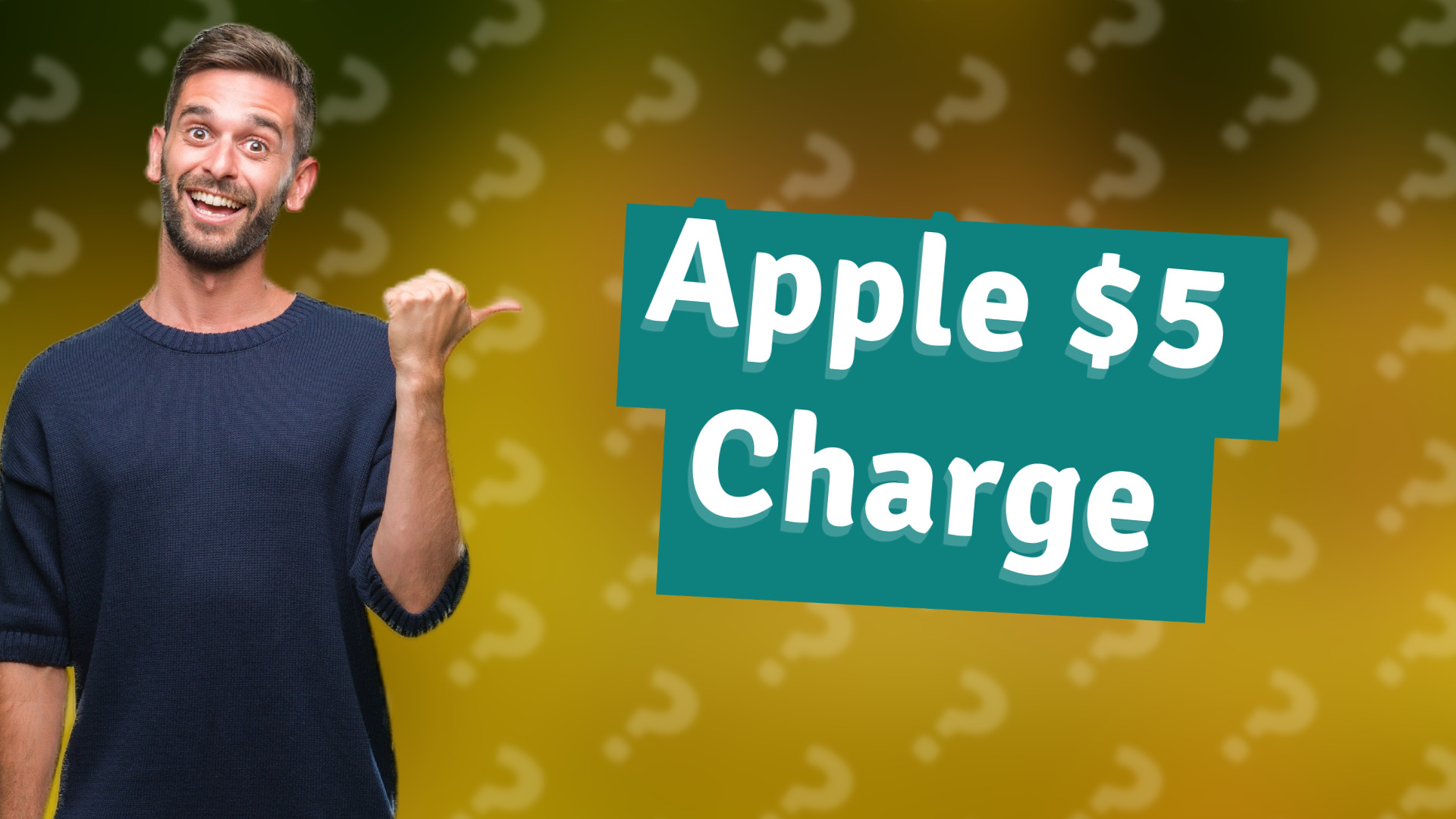 Apple $5 Charge