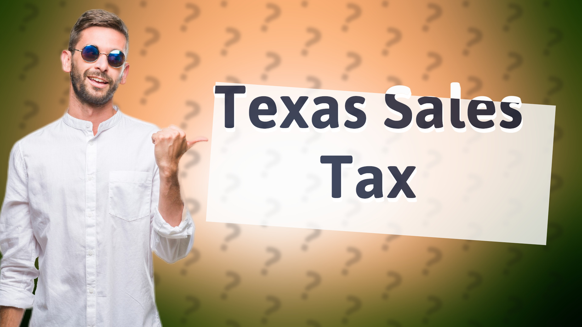 Texas Sales Tax