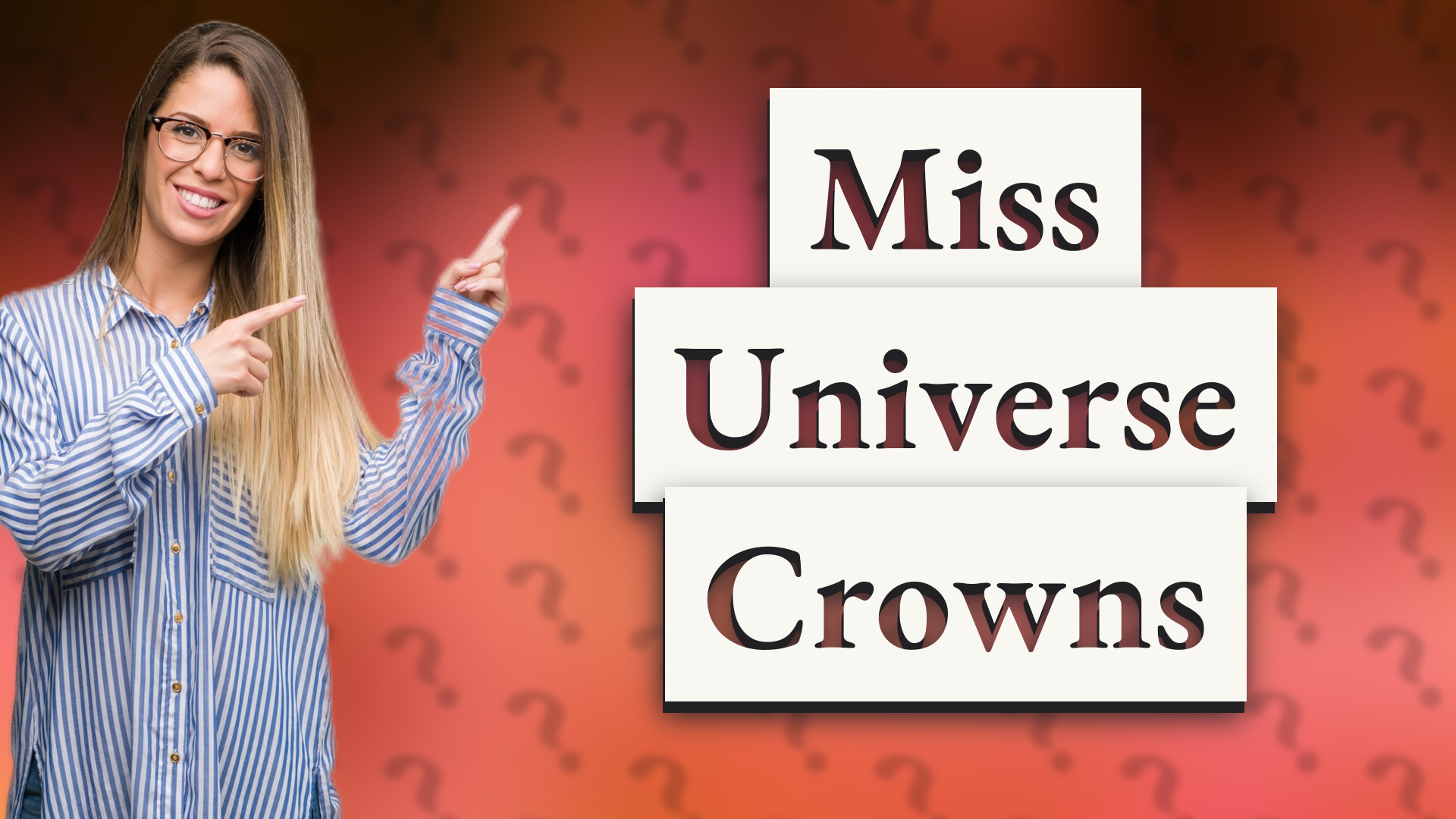Miss Universe Crowns