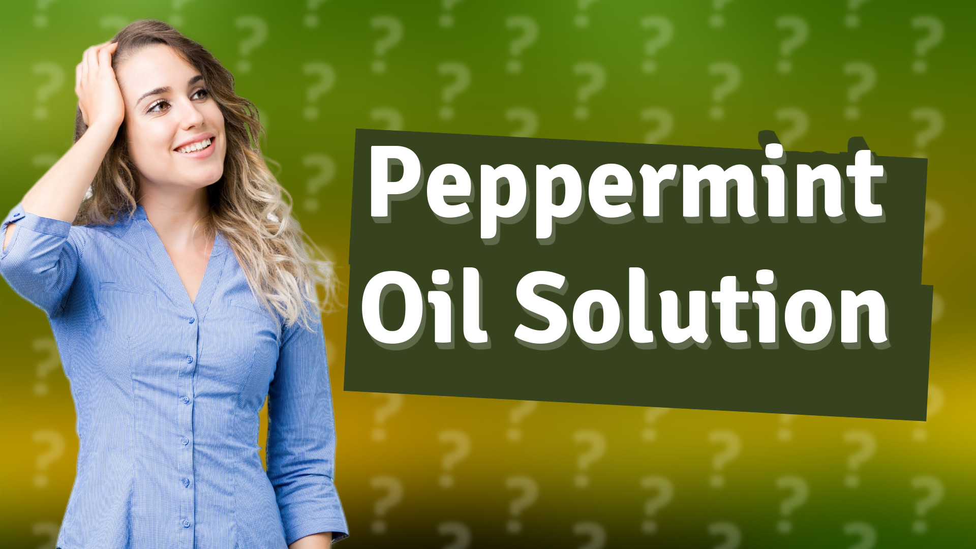 Peppermint Oil Solution