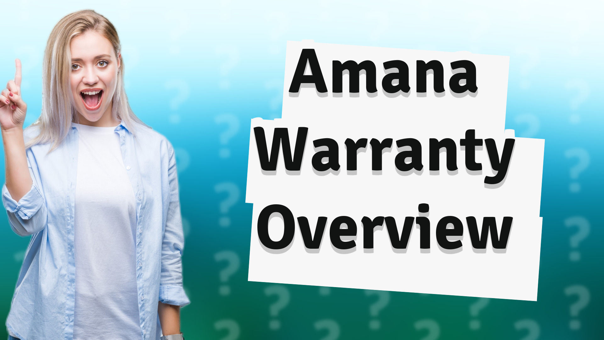 Amana Warranty Overview