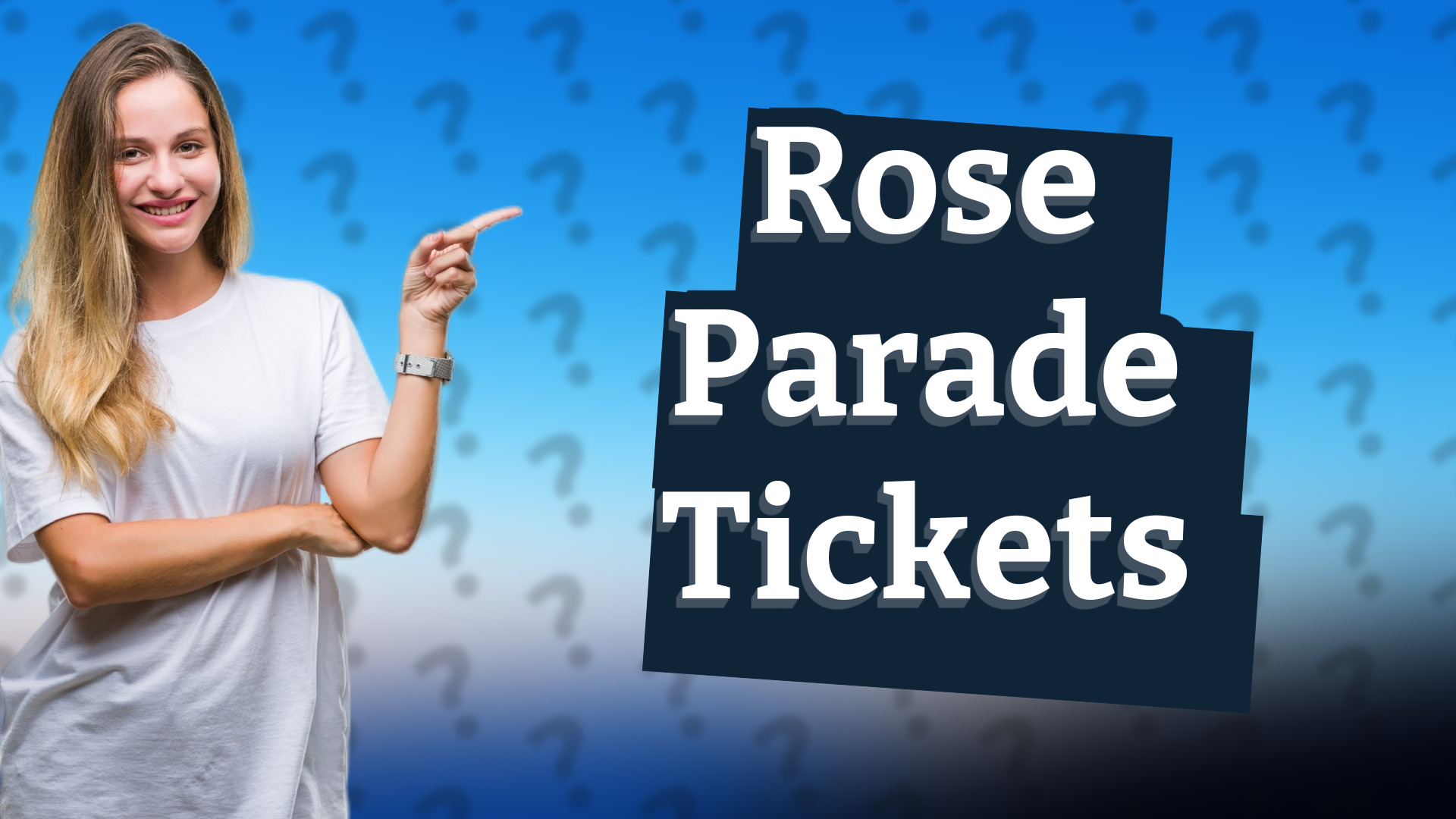 Rose Parade Tickets