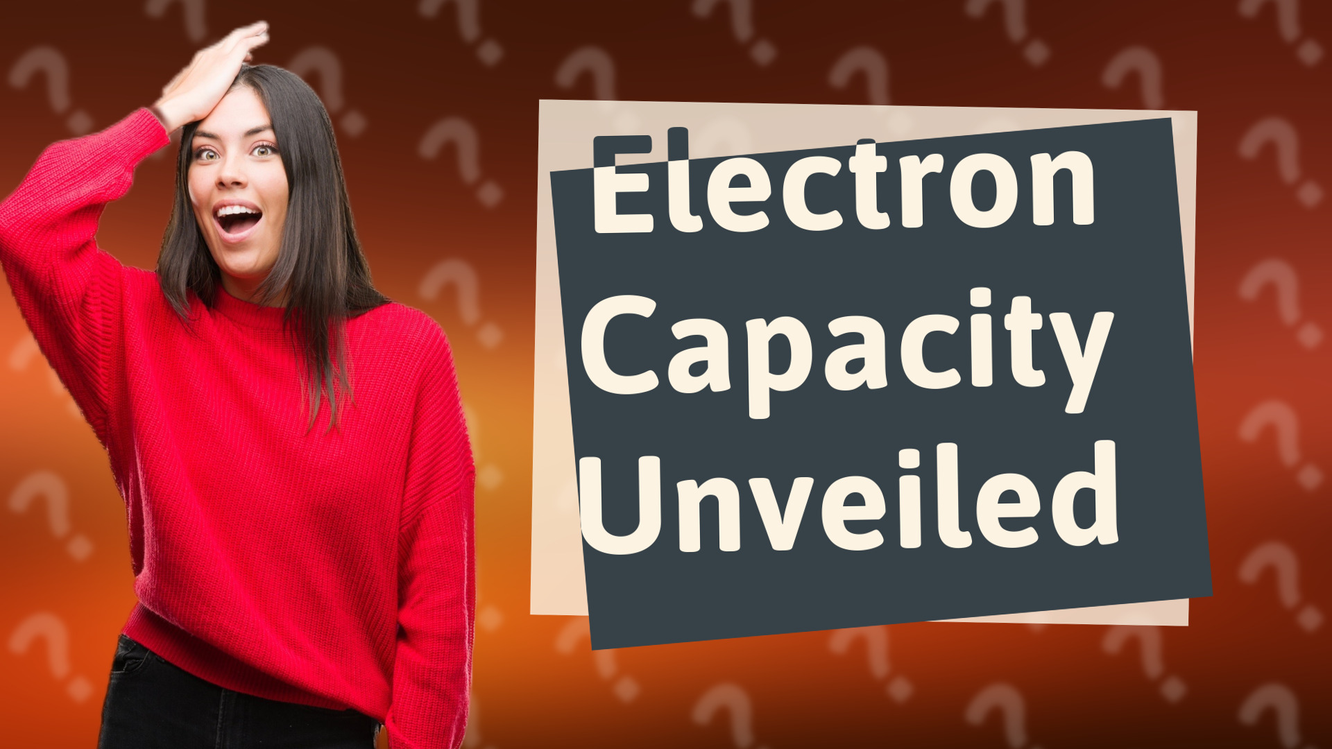 Electron Capacity Unveiled
