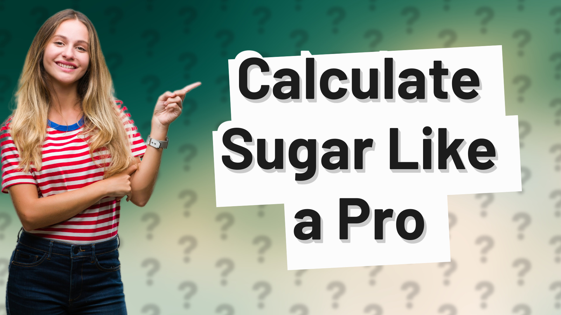 Calculate Sugar Like a Pro