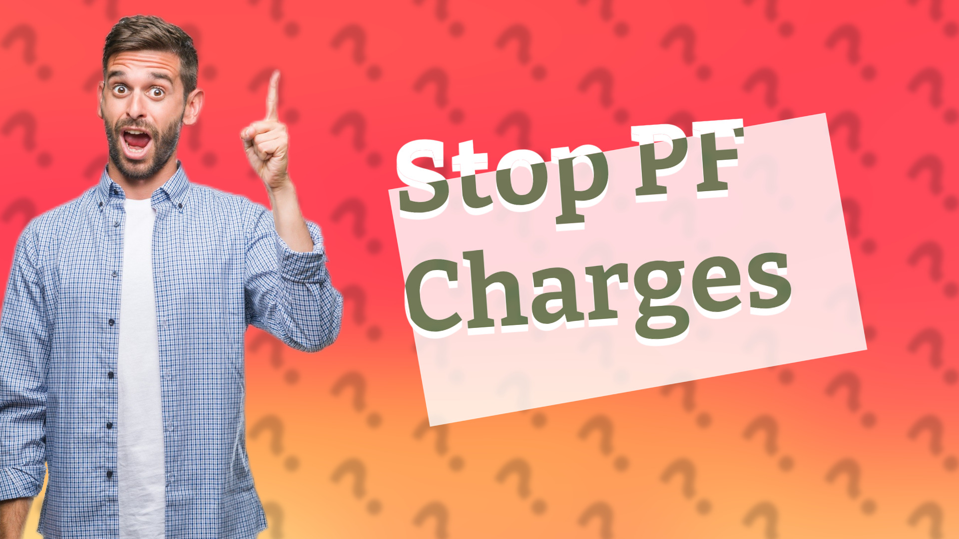 Stop PF Charges