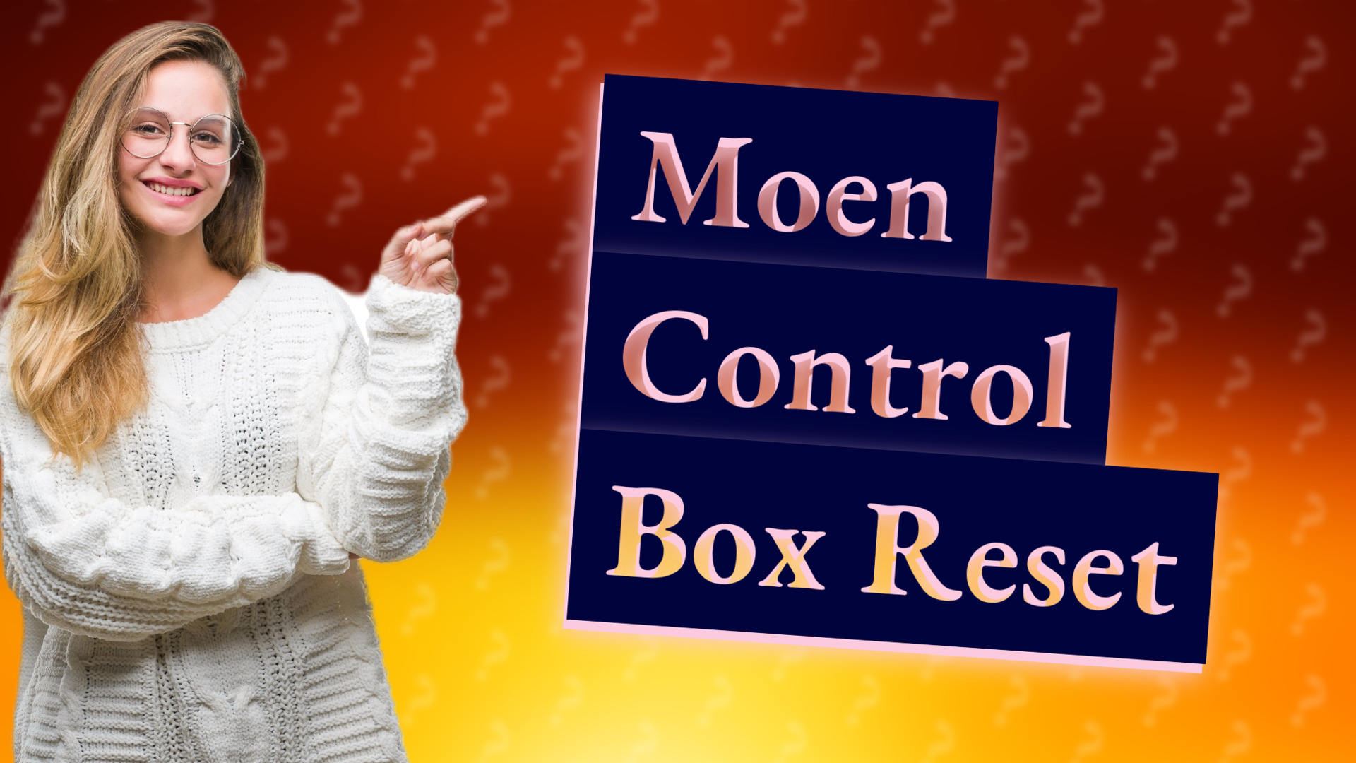 Moen Control Box Reset