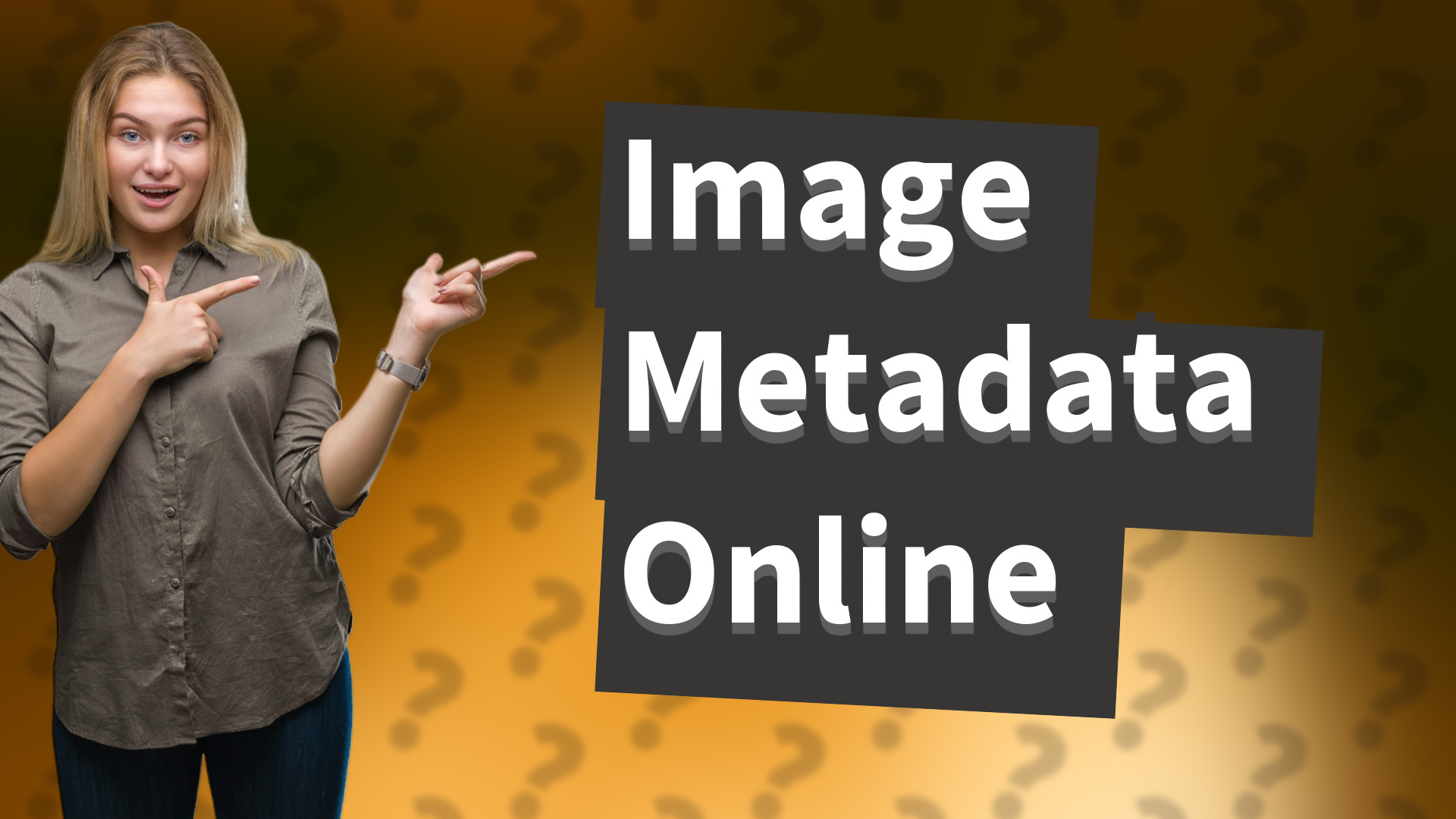 Image Metadata Online