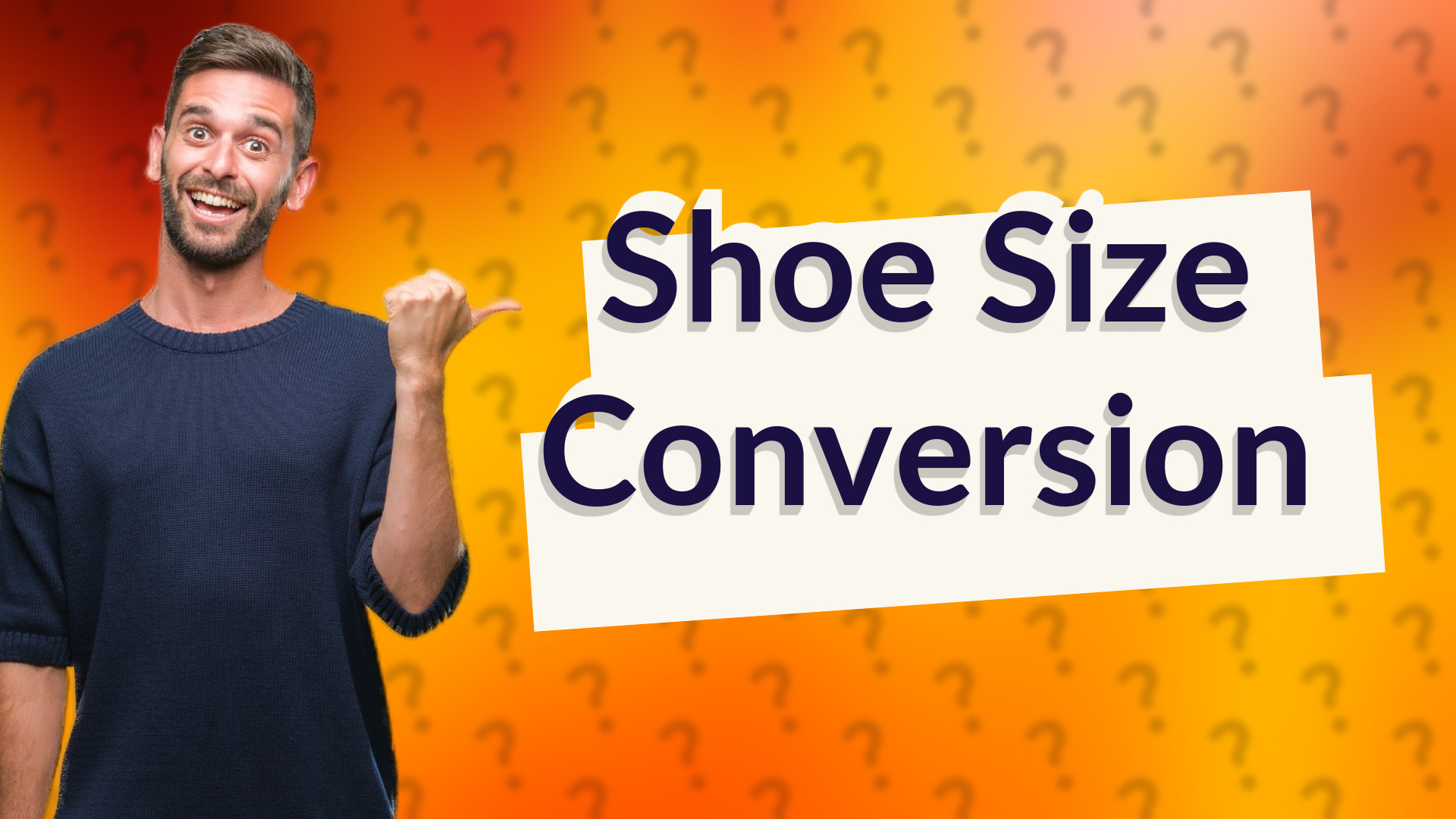 Shoe Size Conversion