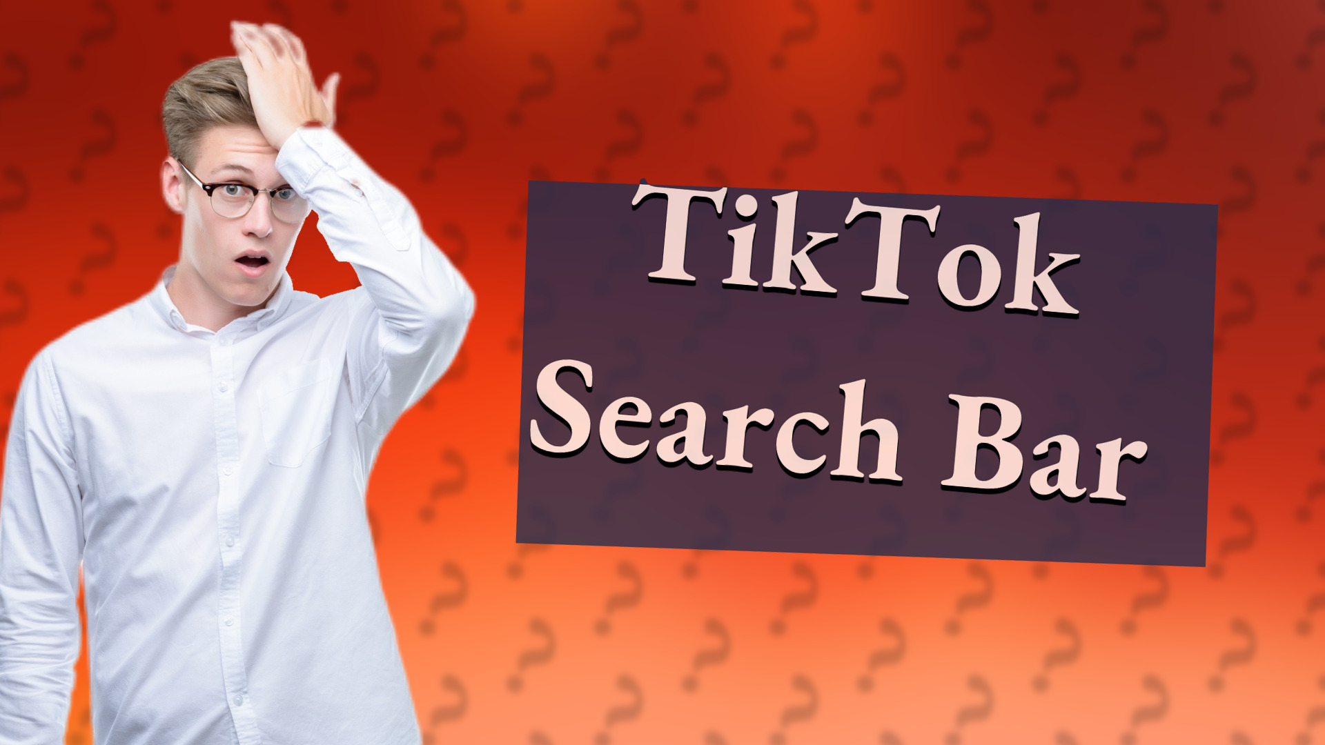 TikTok Search Bar