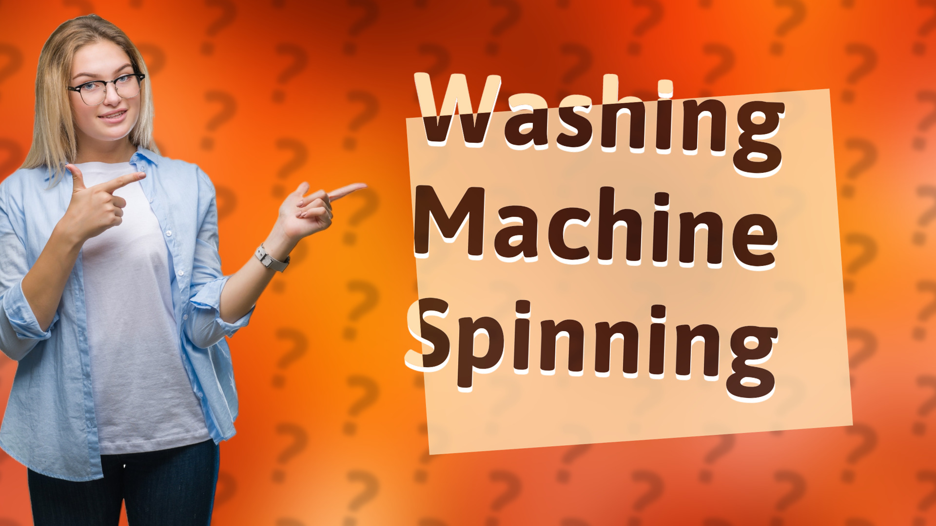 Washing Machine Spinning