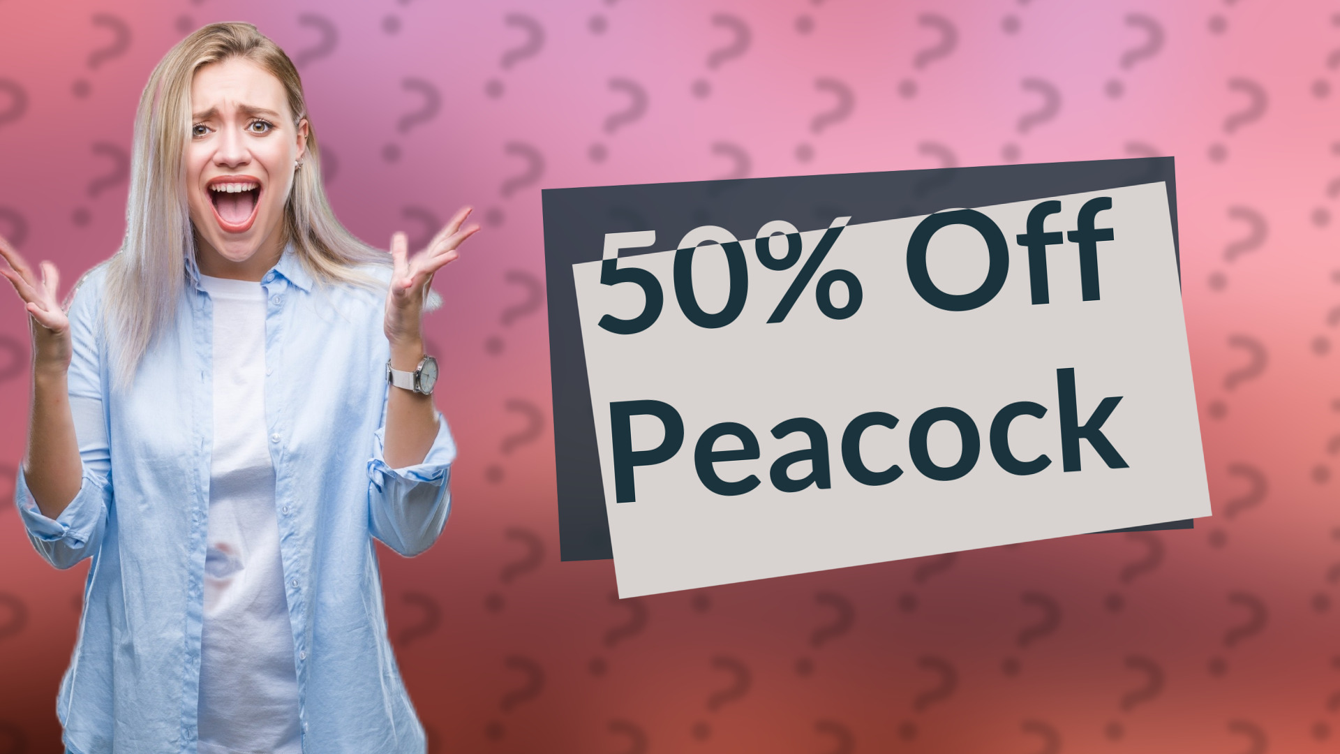 50% Off Peacock