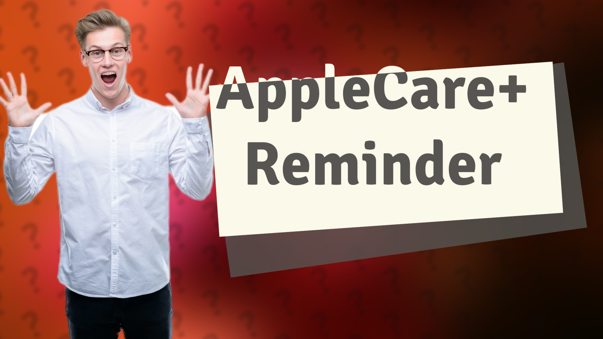 AppleCare+ Reminder