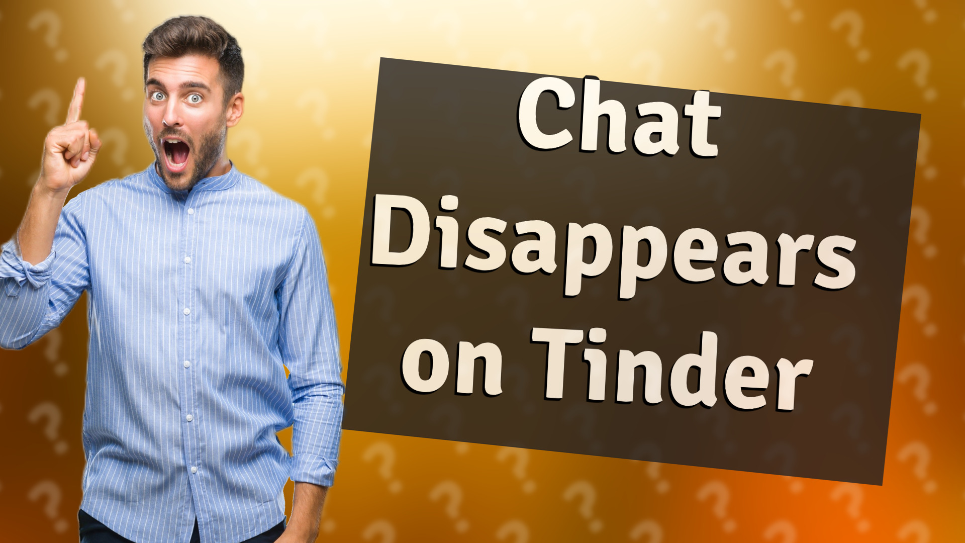 Chat Disappears on Tinder