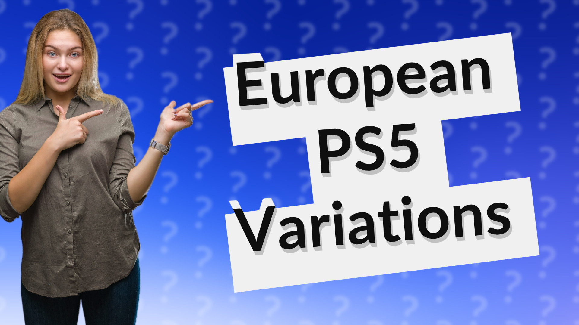 European PS5 Variations