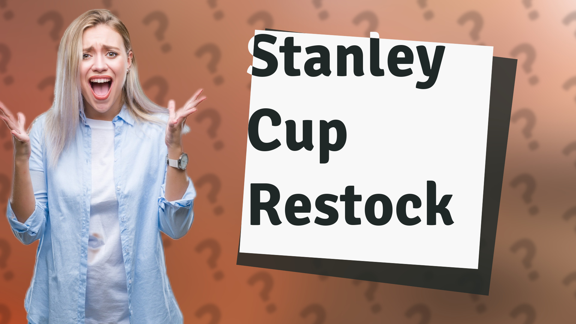 Stanley Cup Restock