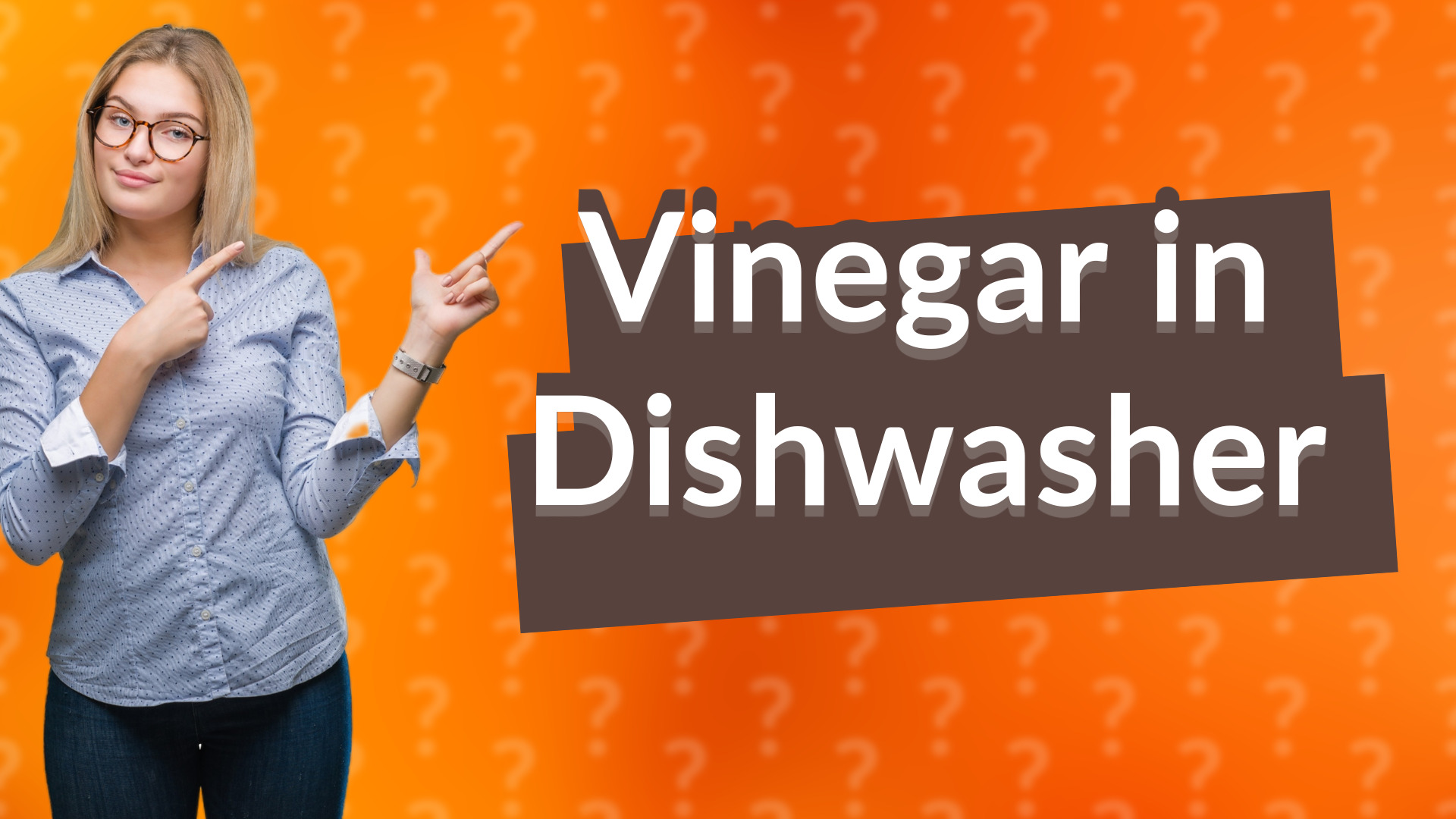 Vinegar in Dishwasher