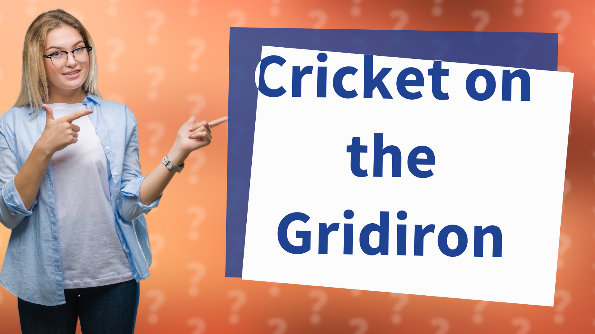 Cricket on the Gridiron
