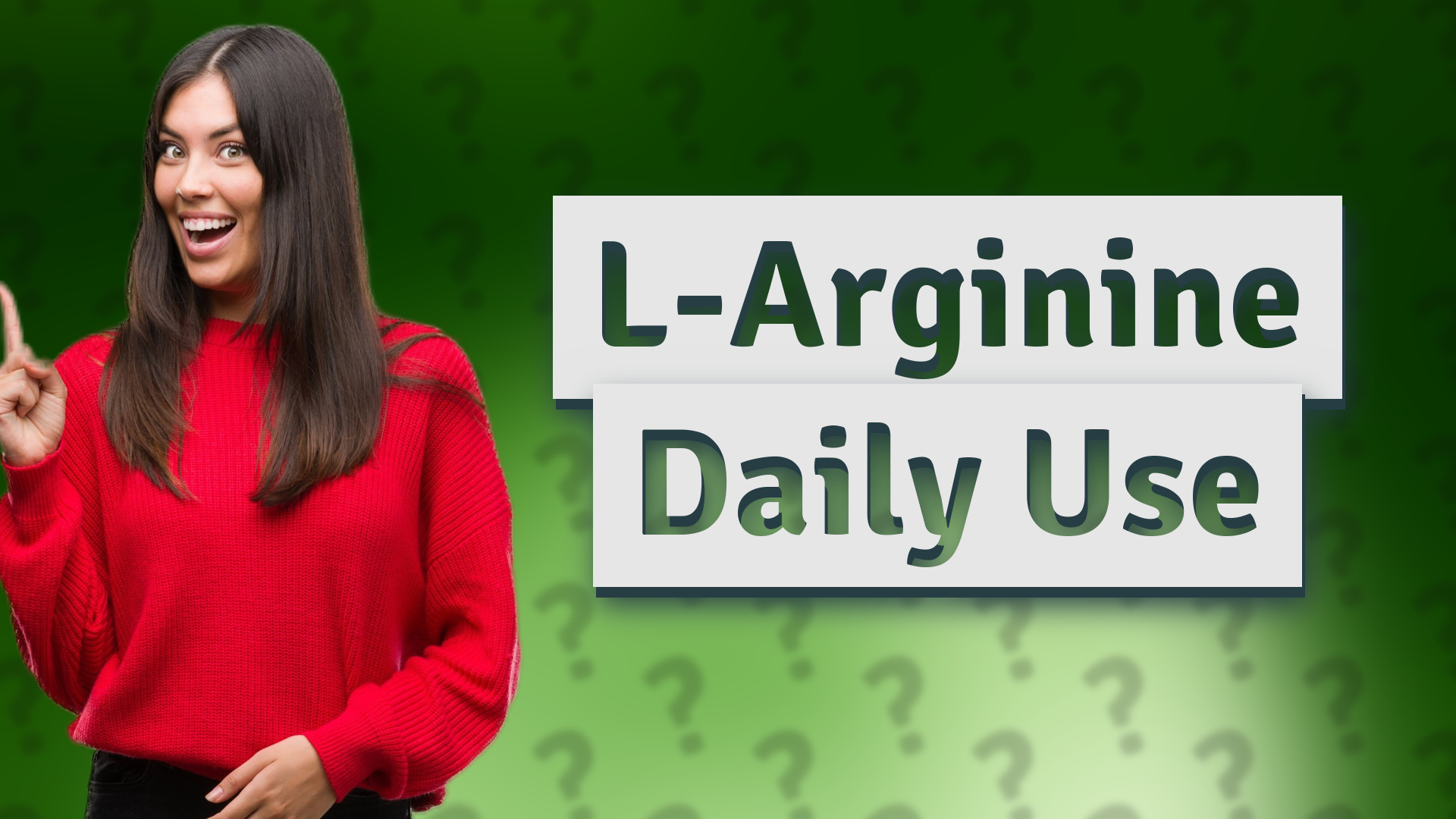 L-Arginine Daily Use