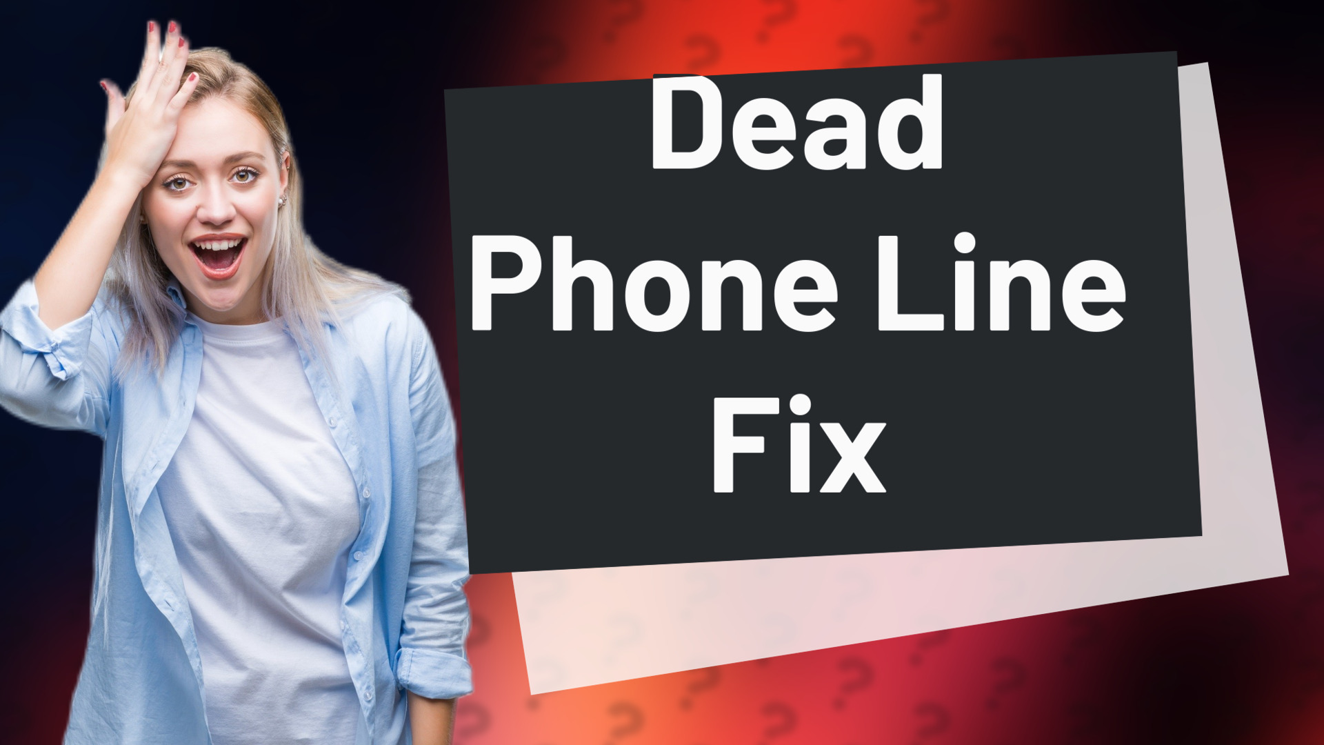 Dead Phone Line Fix