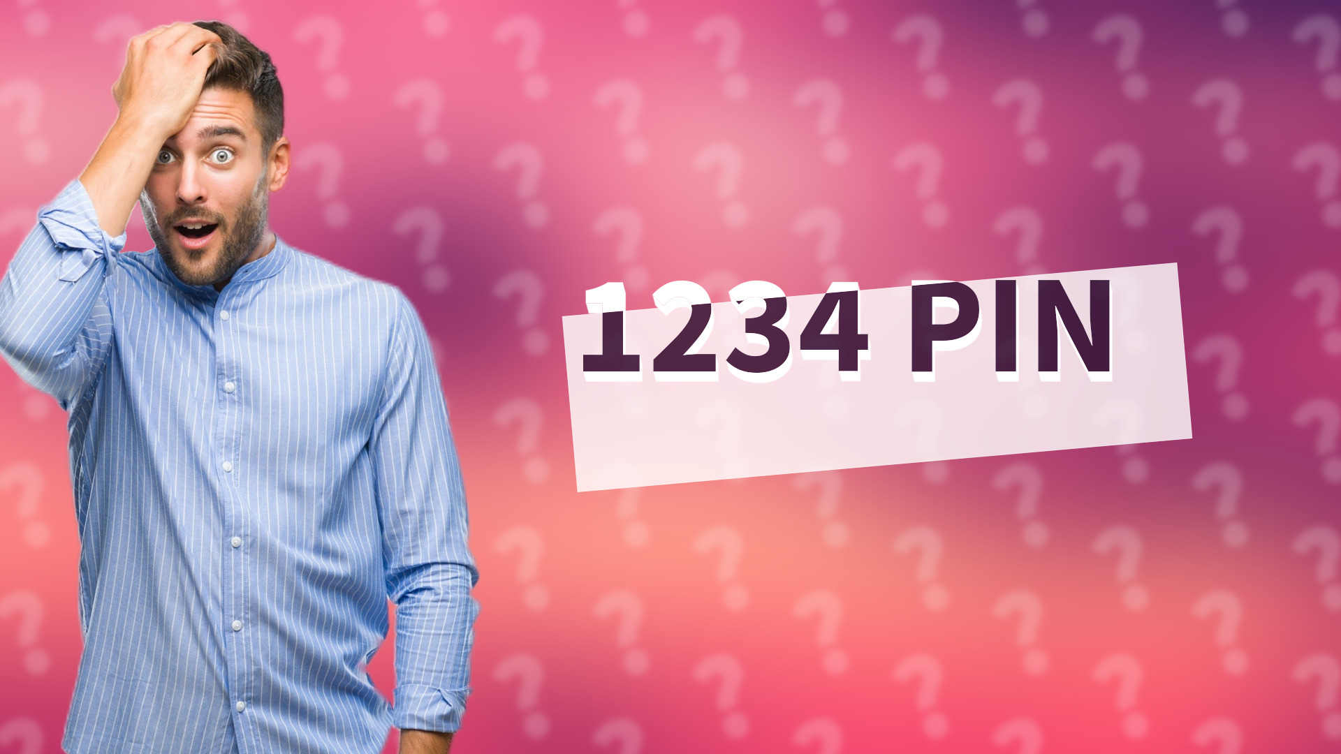 1234 PIN