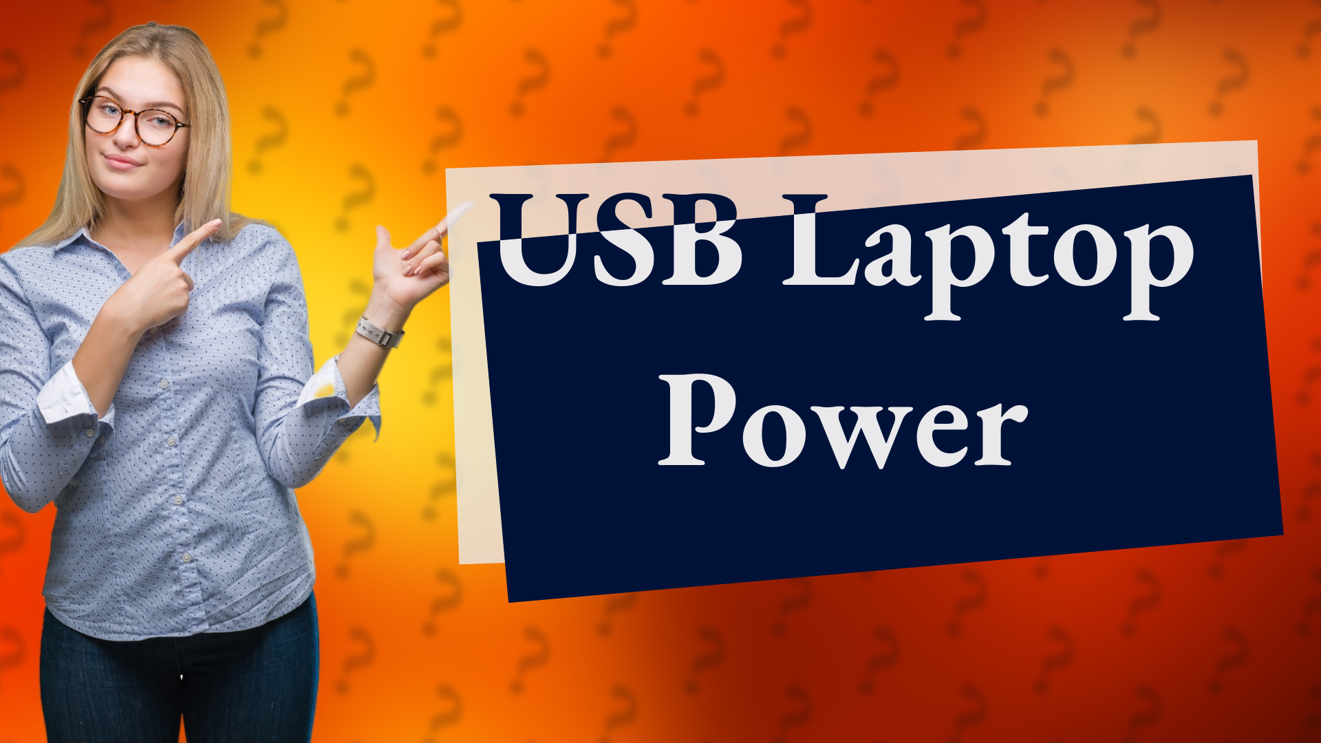 USB Laptop Power