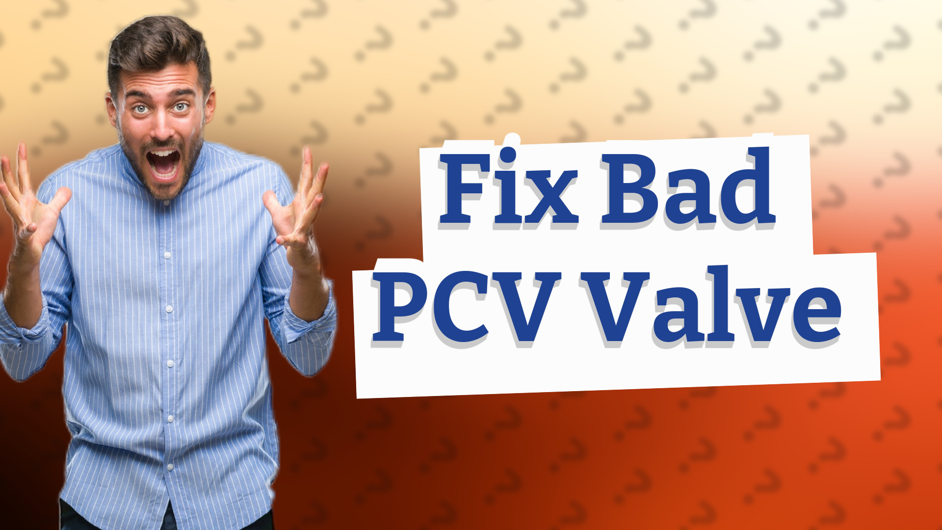 Fix Bad PCV Valve